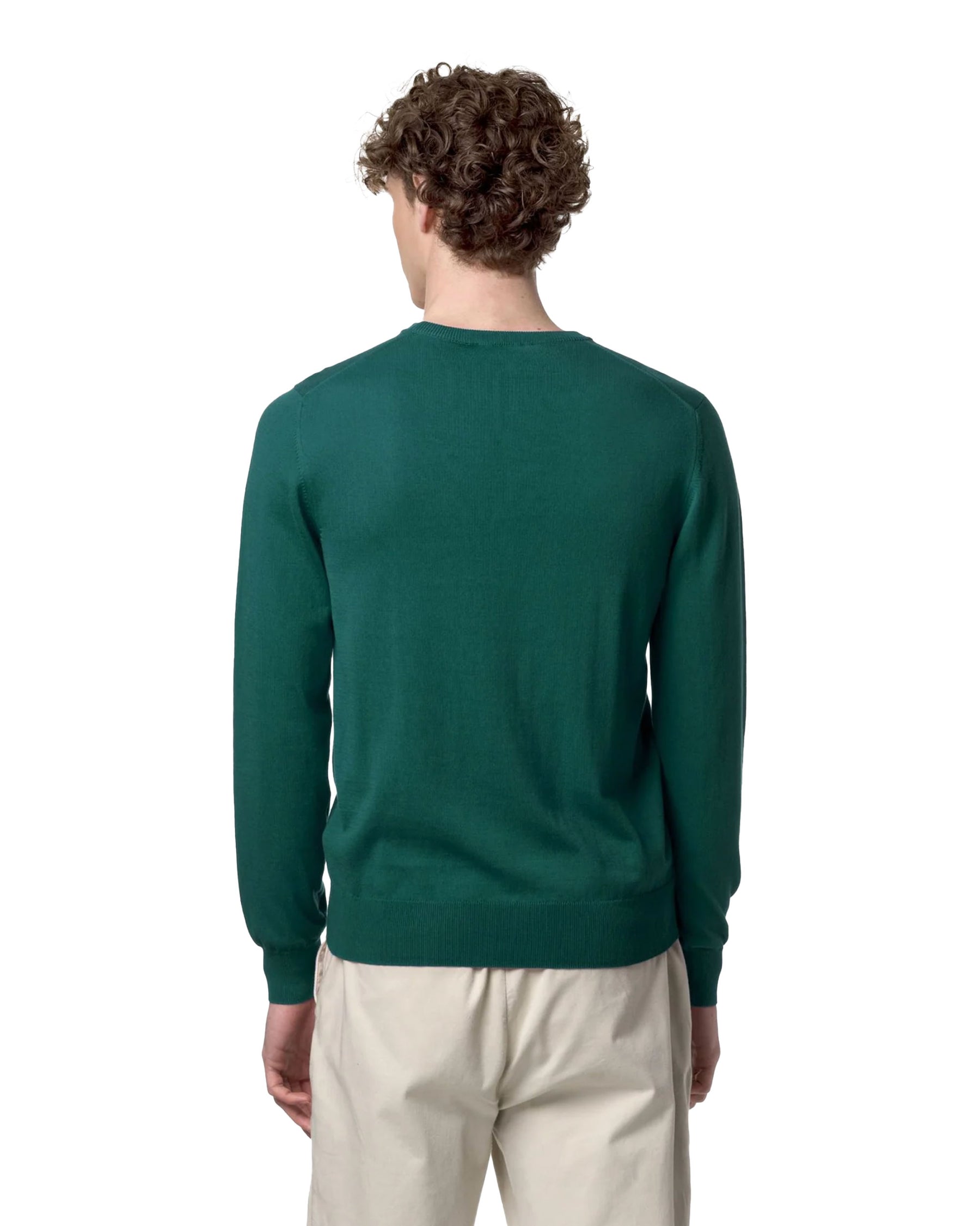 Man Sweaters K-Way Sebastien Cotton Ps Green Dk