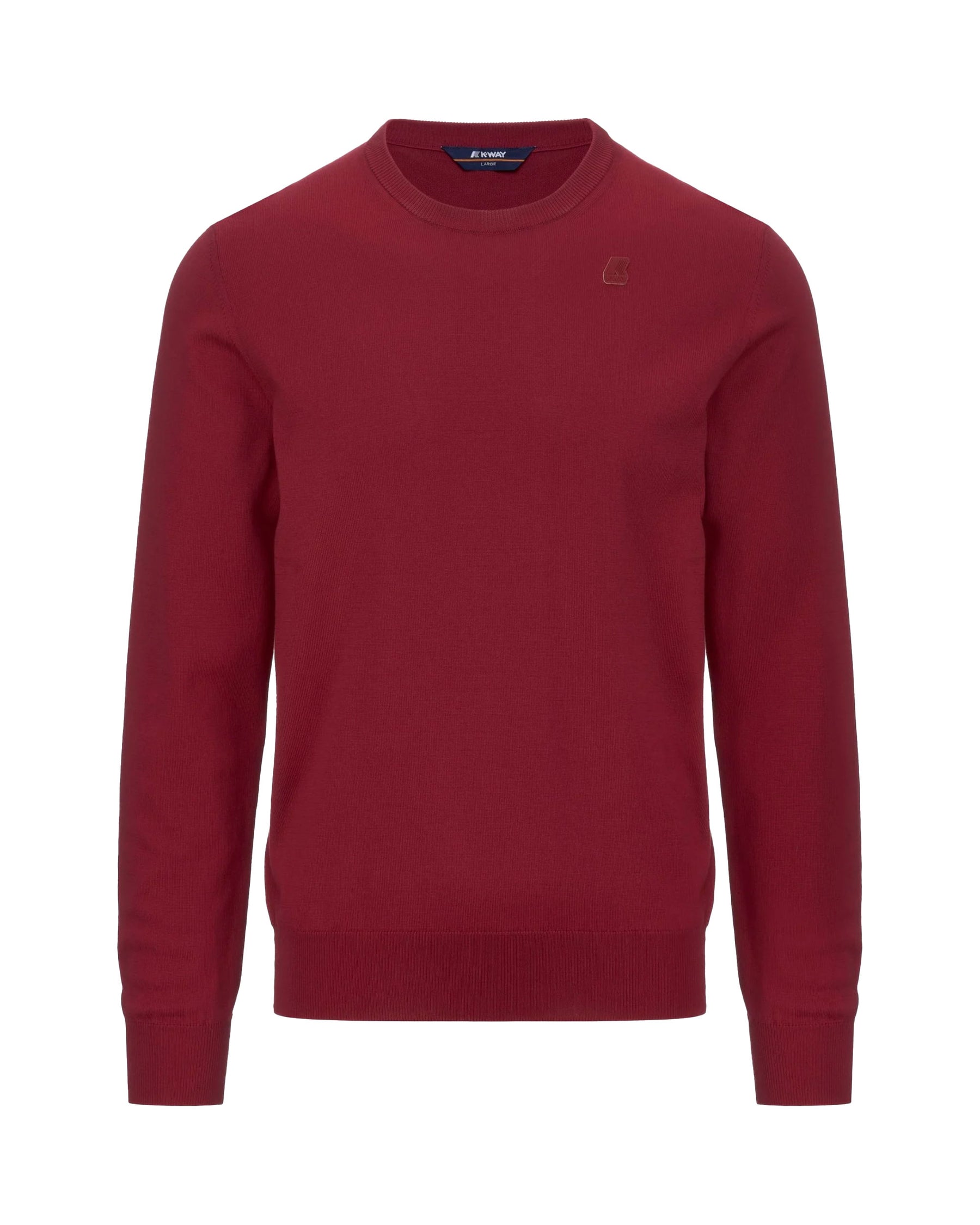 Maglione Uomo K-Way Sebastien Cotton Ps Red Dk