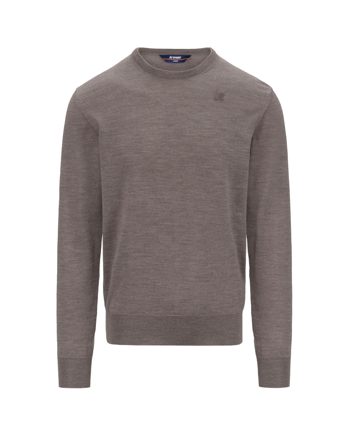 Maglione Uomo K-Way Sebastien Merino Beige Taupe