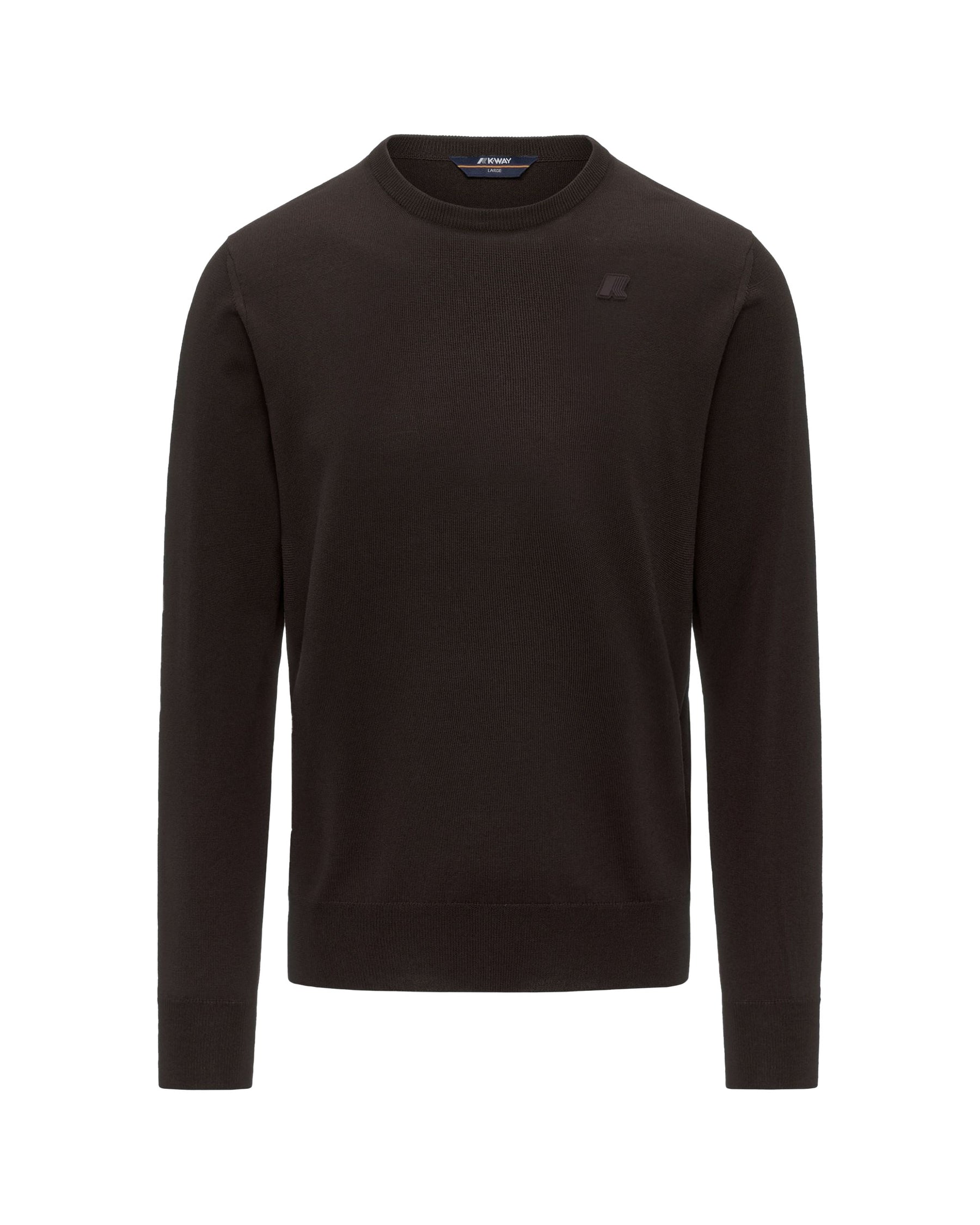 Man's Sweaters K-Way Sebastien Merino Black Coffee