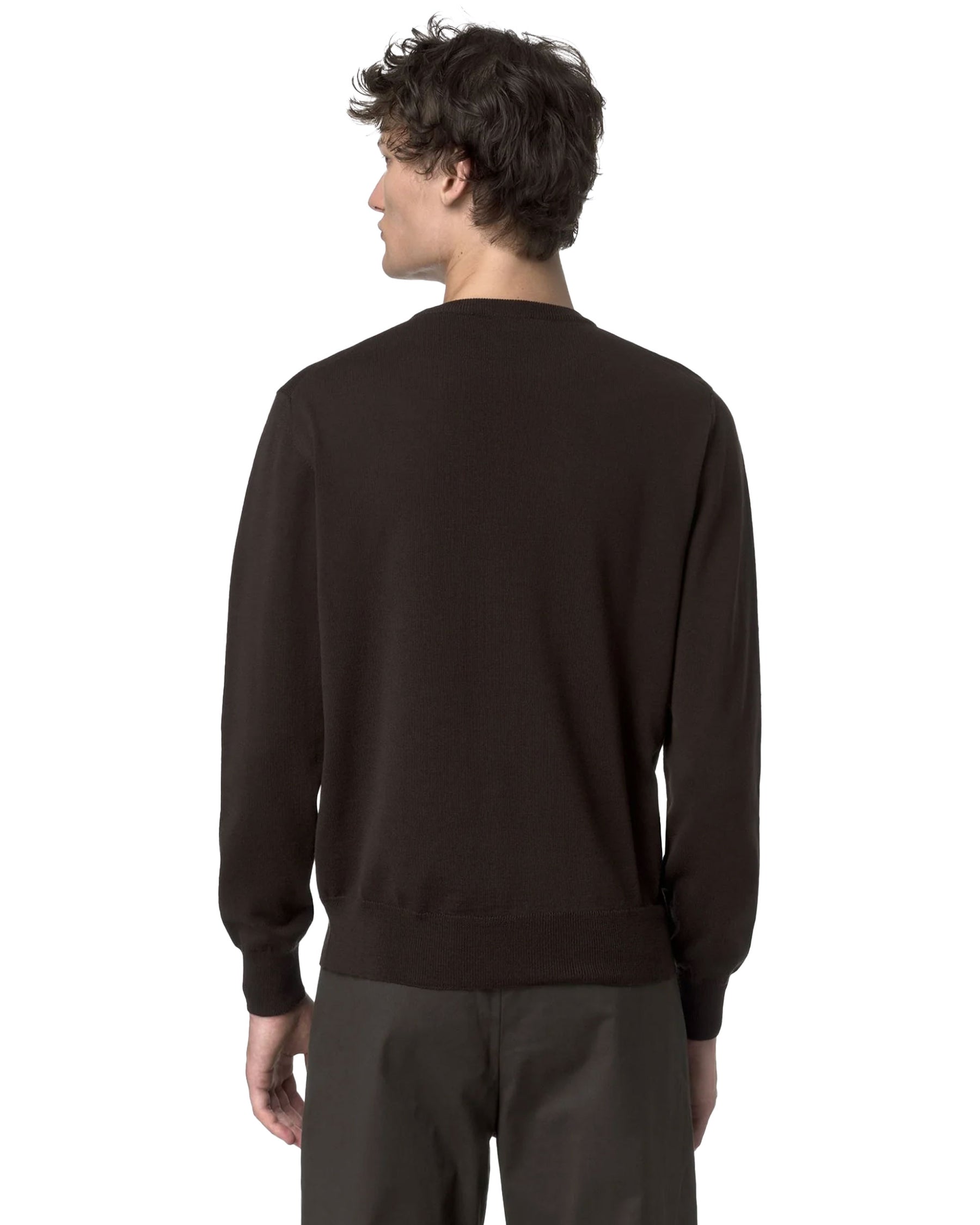 Man's Sweaters K-Way Sebastien Merino Black Coffee