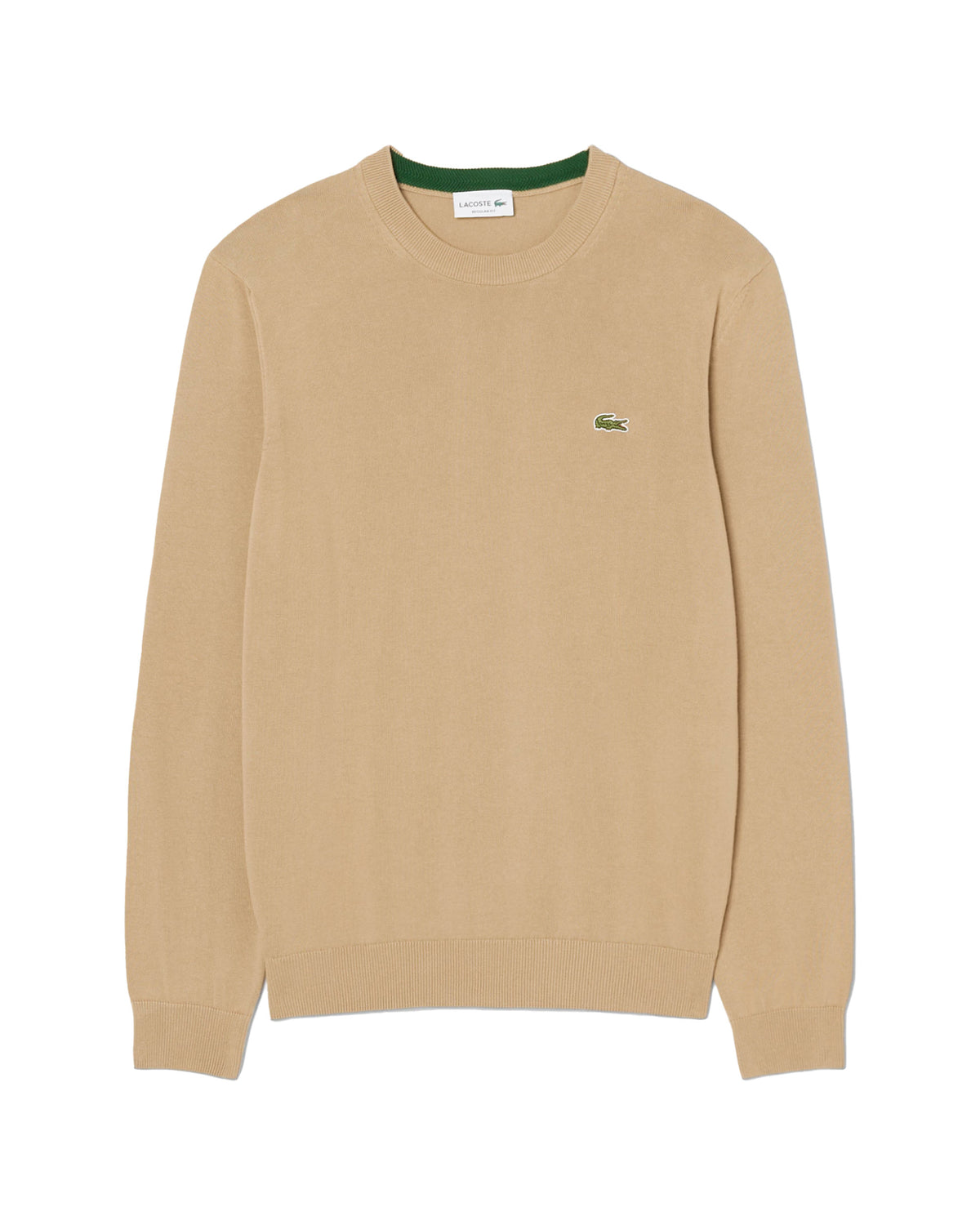 Maglione Uomo Lacoste Cotone Beige