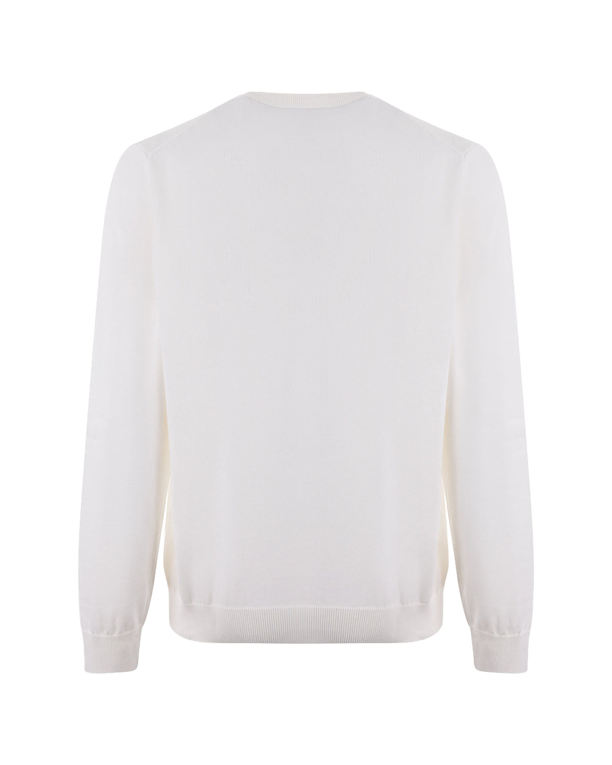 Man Sweaters Lacoste Cotton White