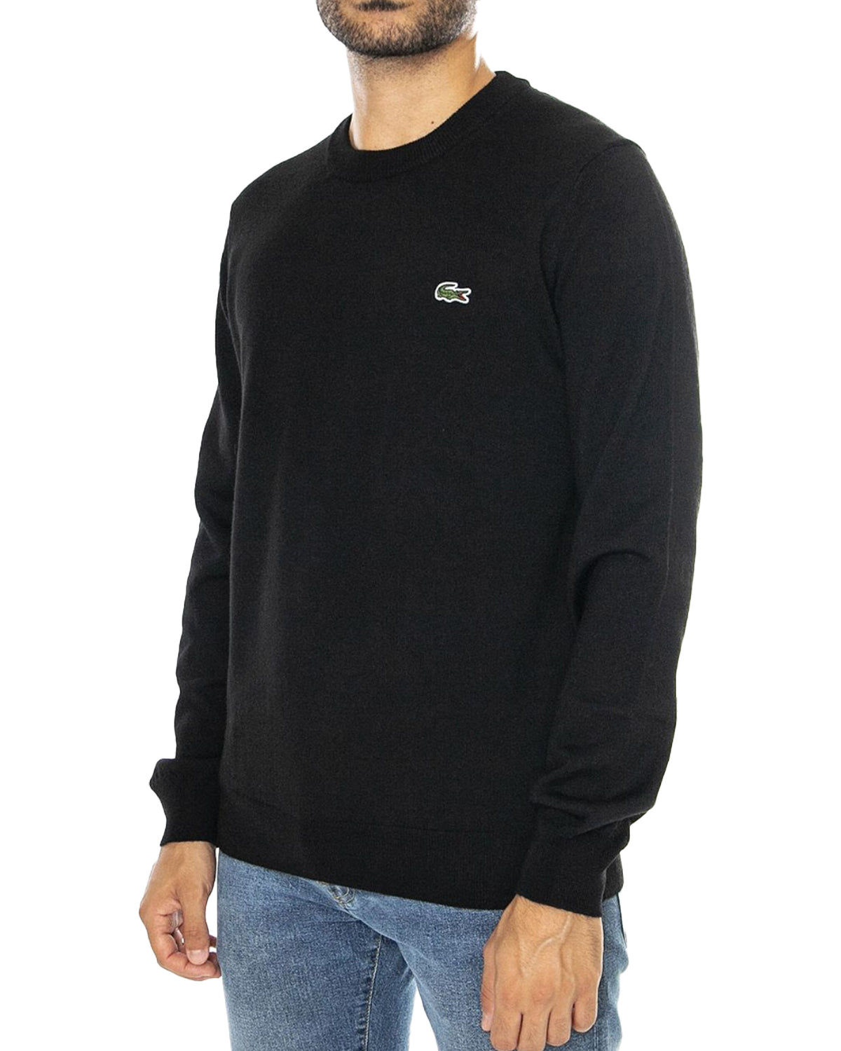 Maglione Uomo Lacoste Nero