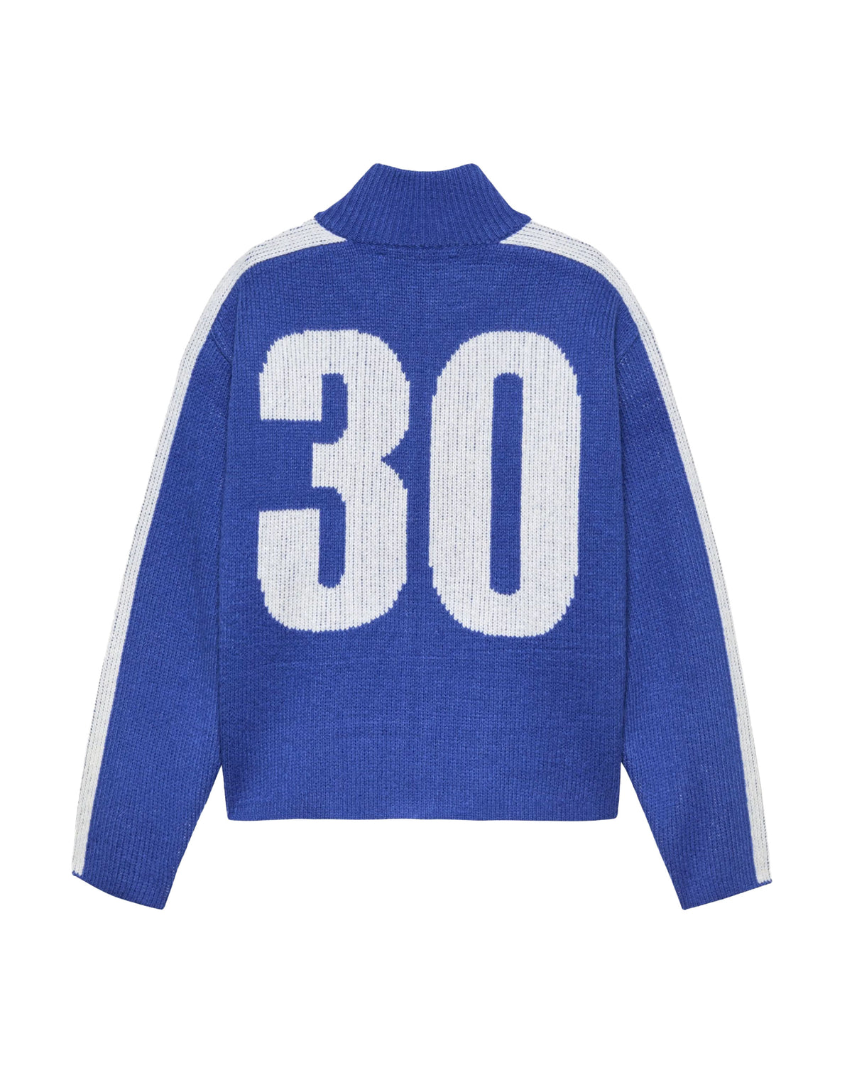 Maglione Uomo New Amsterdam Surfassociation Surf Zip Trough Cobalt Blue