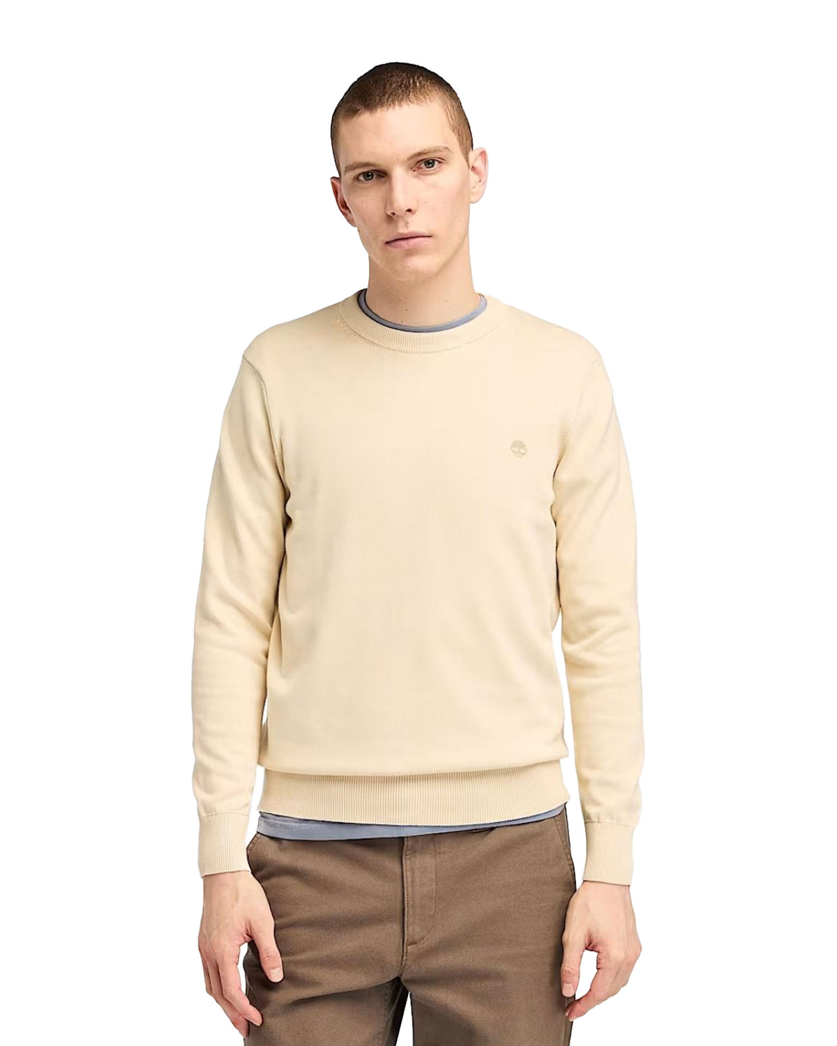 Maglione Uomo Timberland Williams River Cotton Yd Sweater Angora