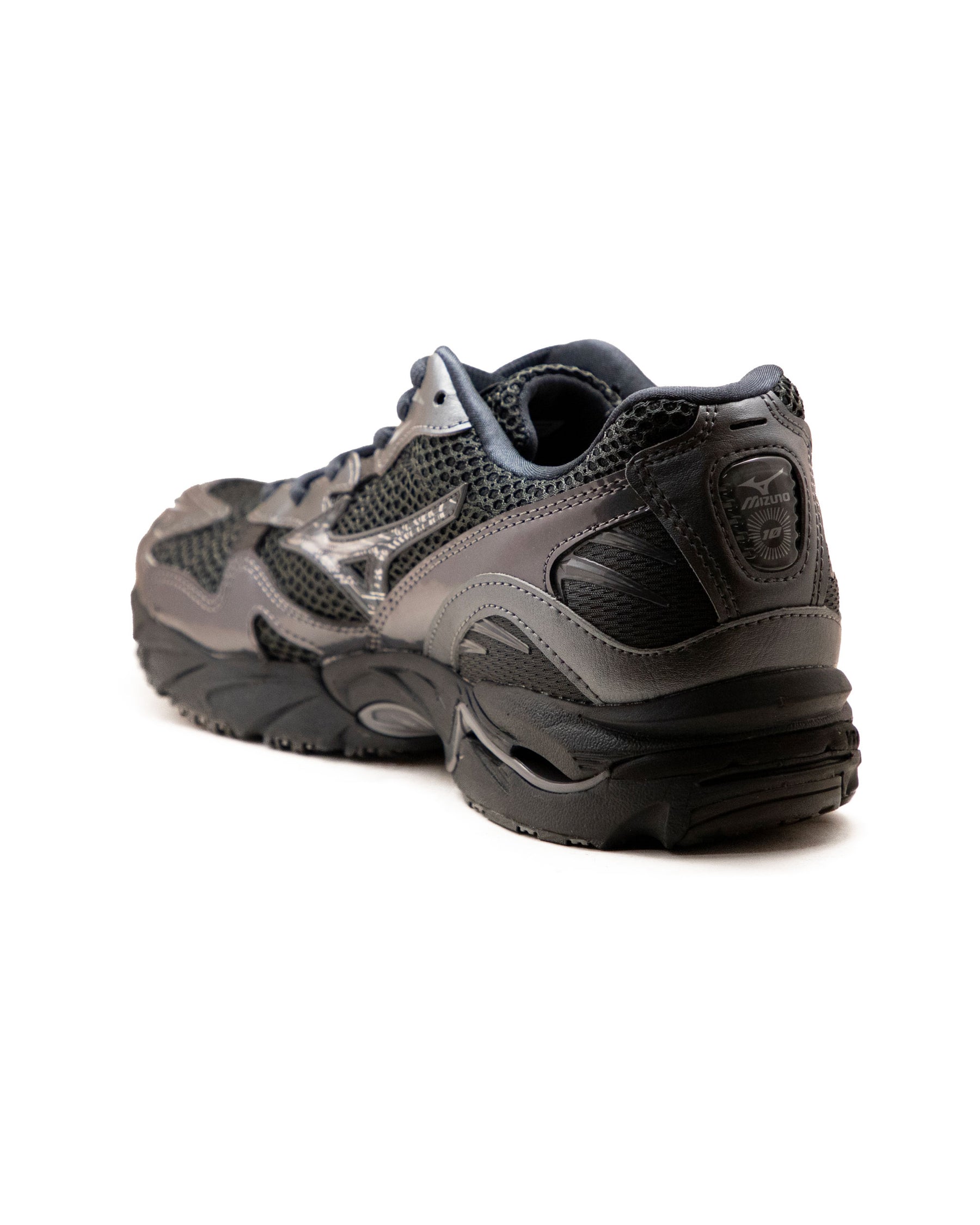 Mizuno Wave Rider 10 Black-Grey