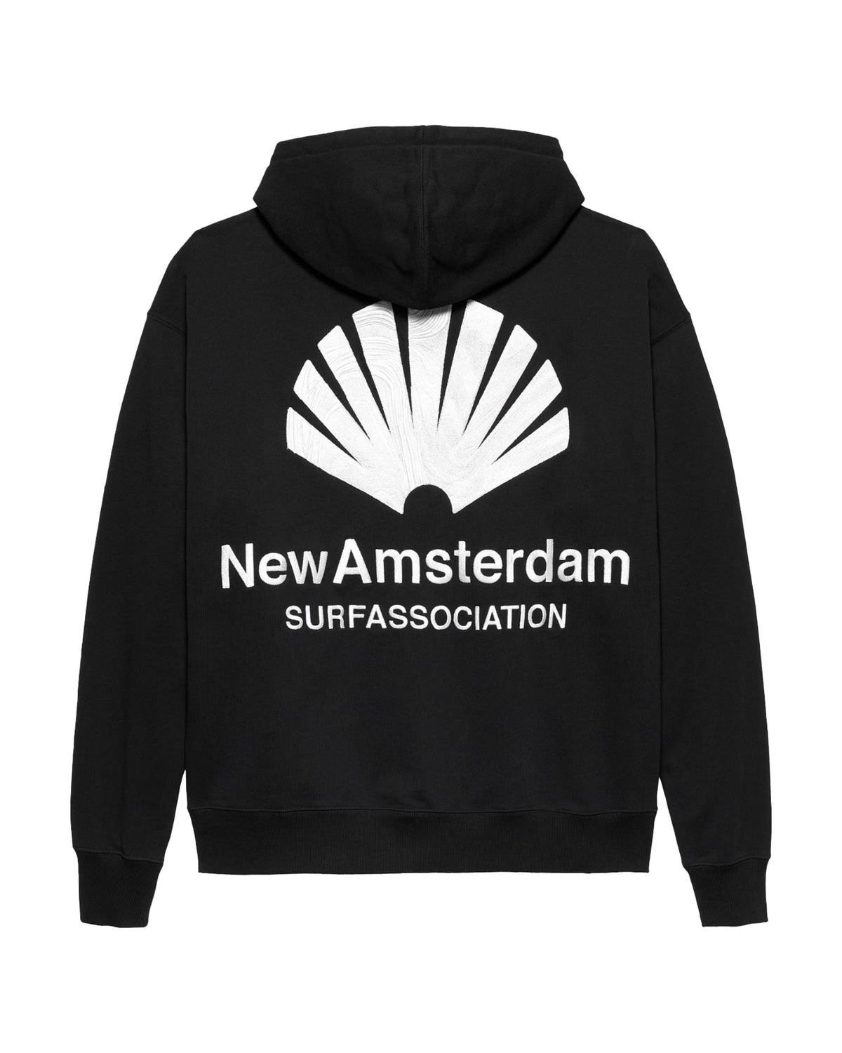 New Amsterdam Surfassociation Logo Hoodie Black