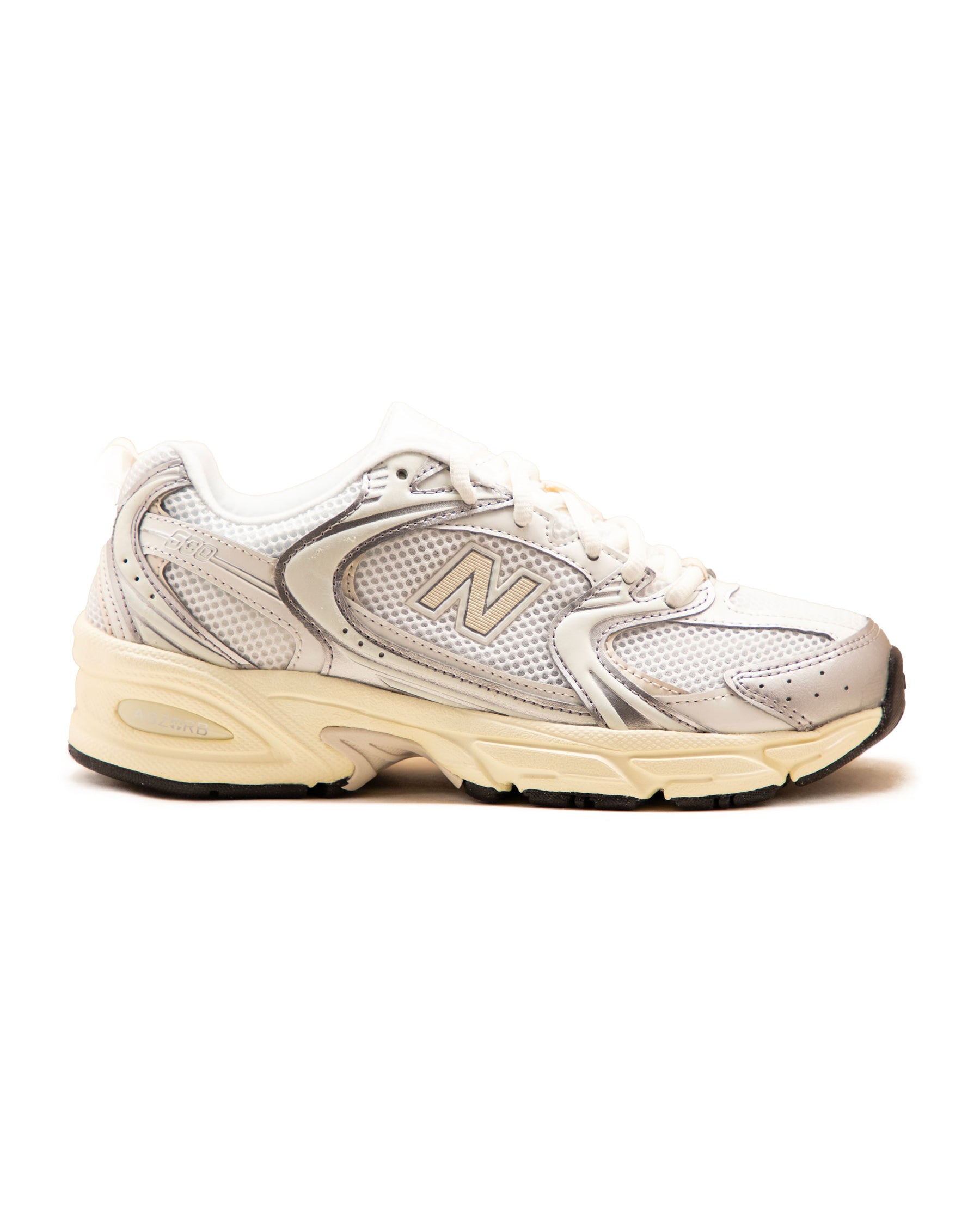 New Balance 530 White Silver Cream