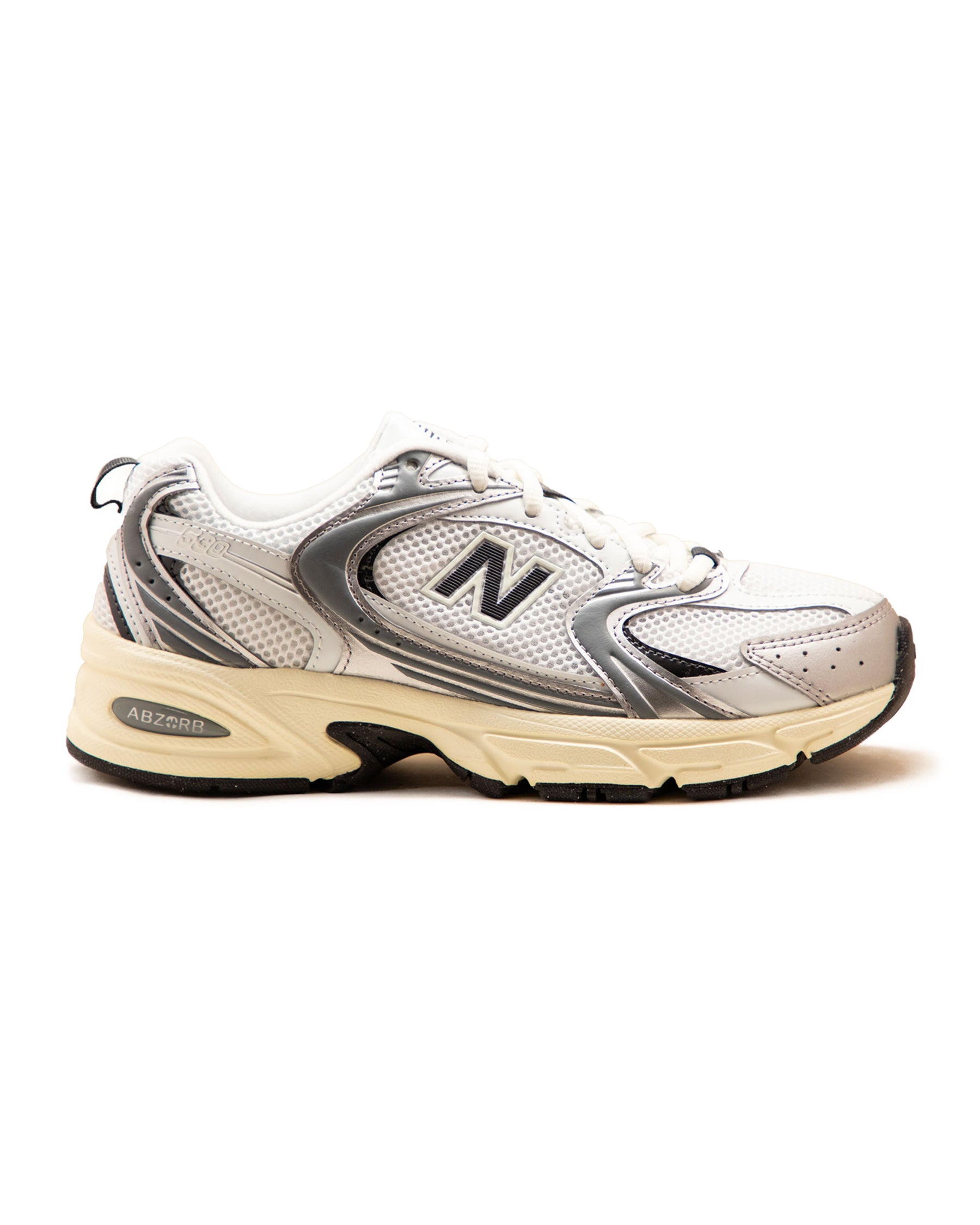 New Balance 530 White Black Silver