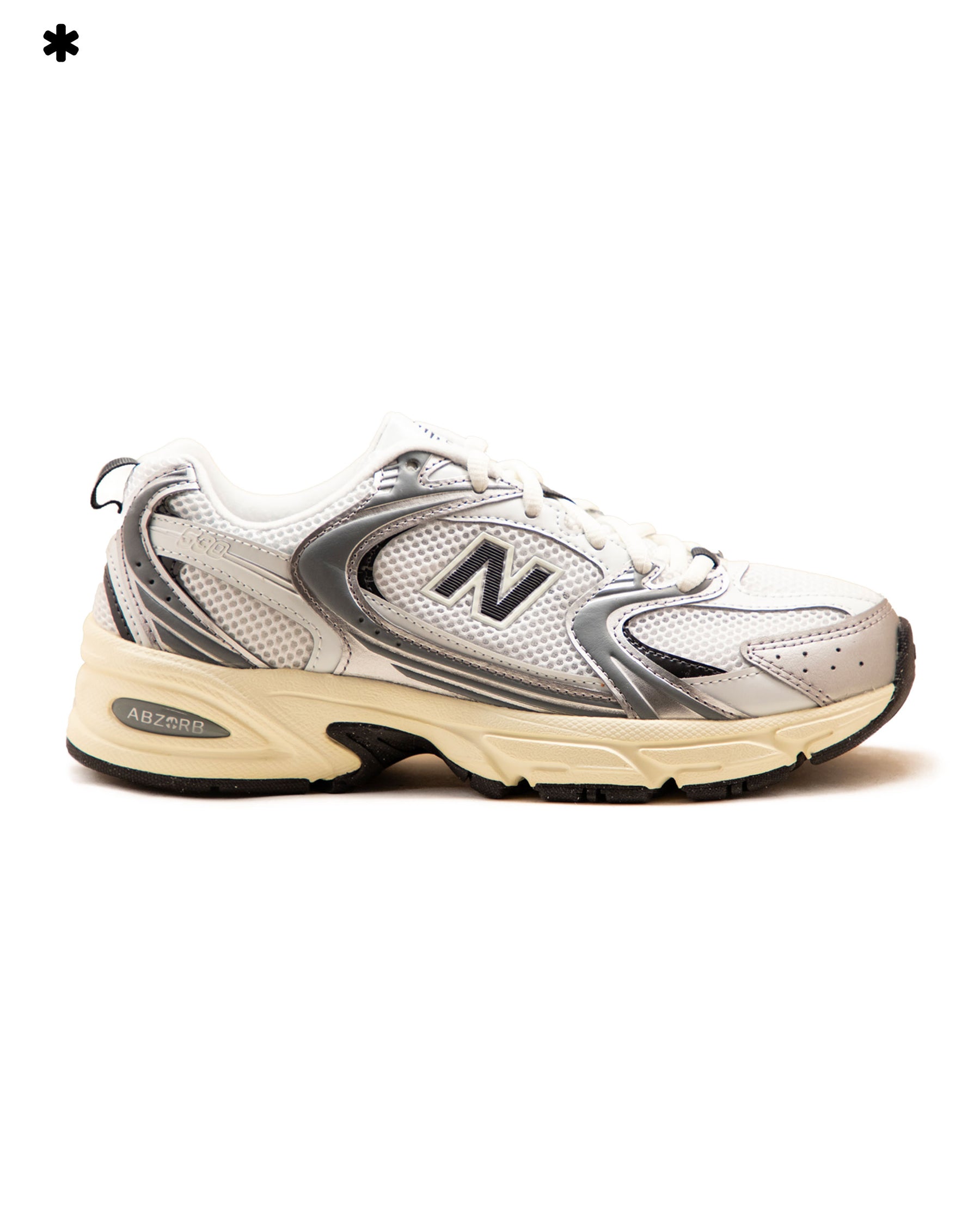 New Balance 530 White Black Silver