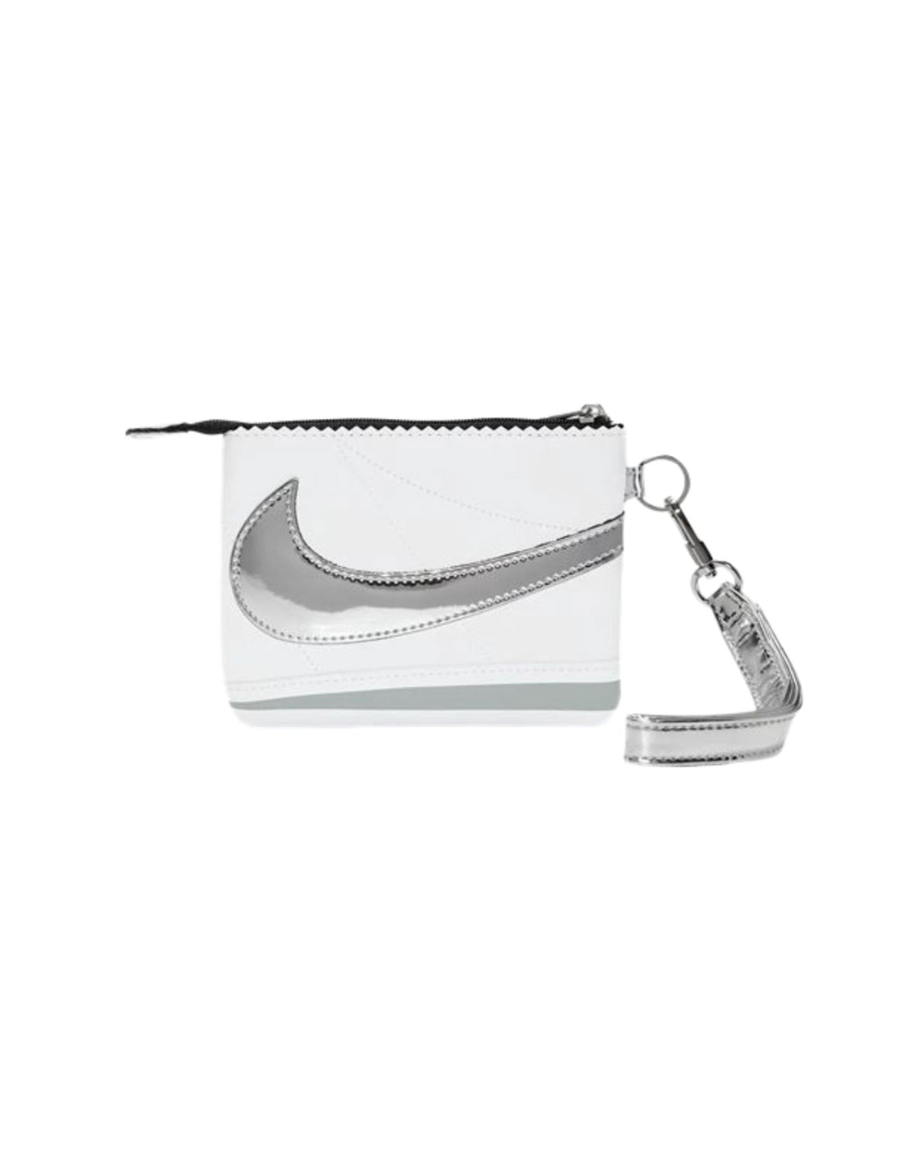 Nike Icon Cortez Wristlet White-Silver