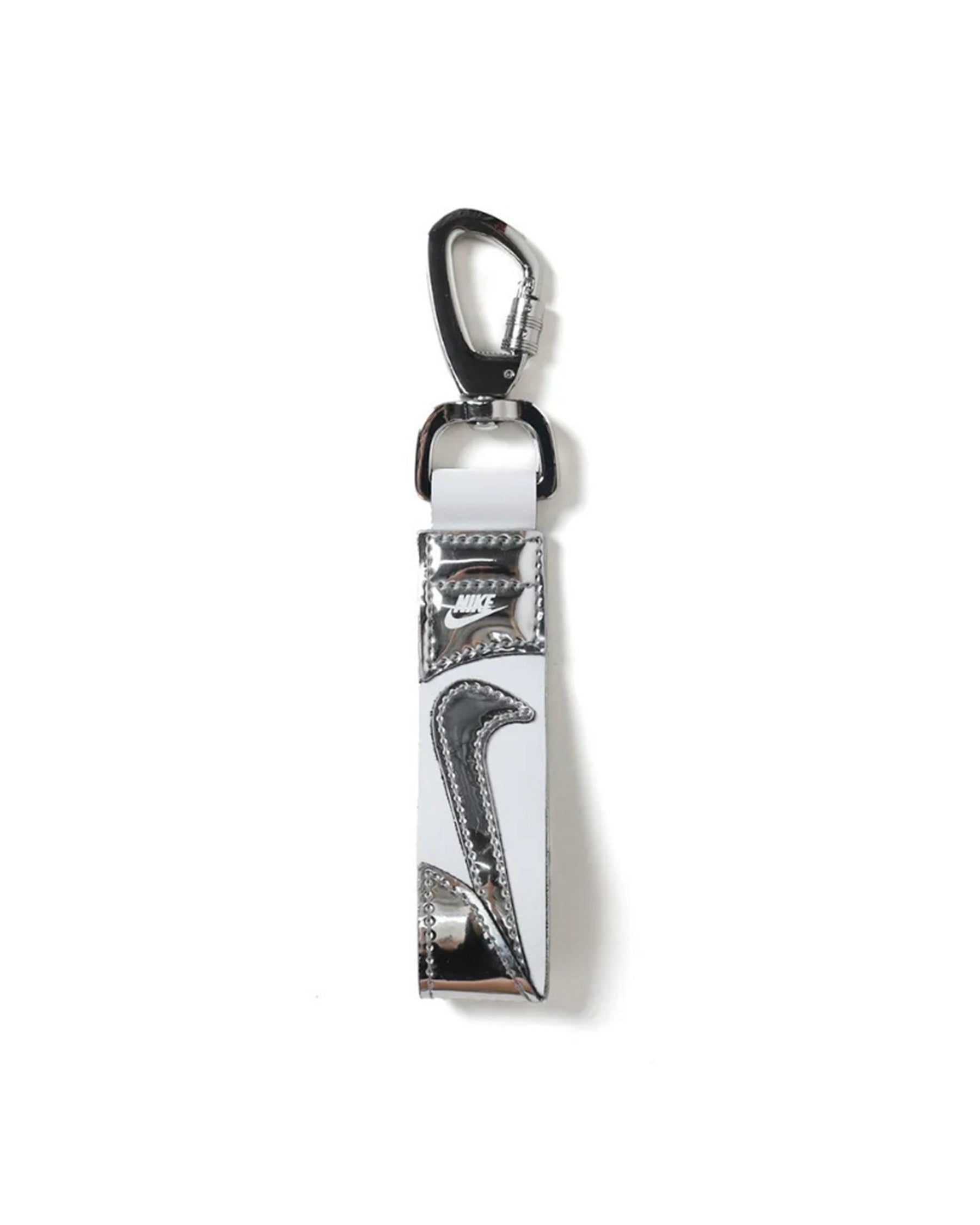 Nike Premium Key Holder Bianco-Argento