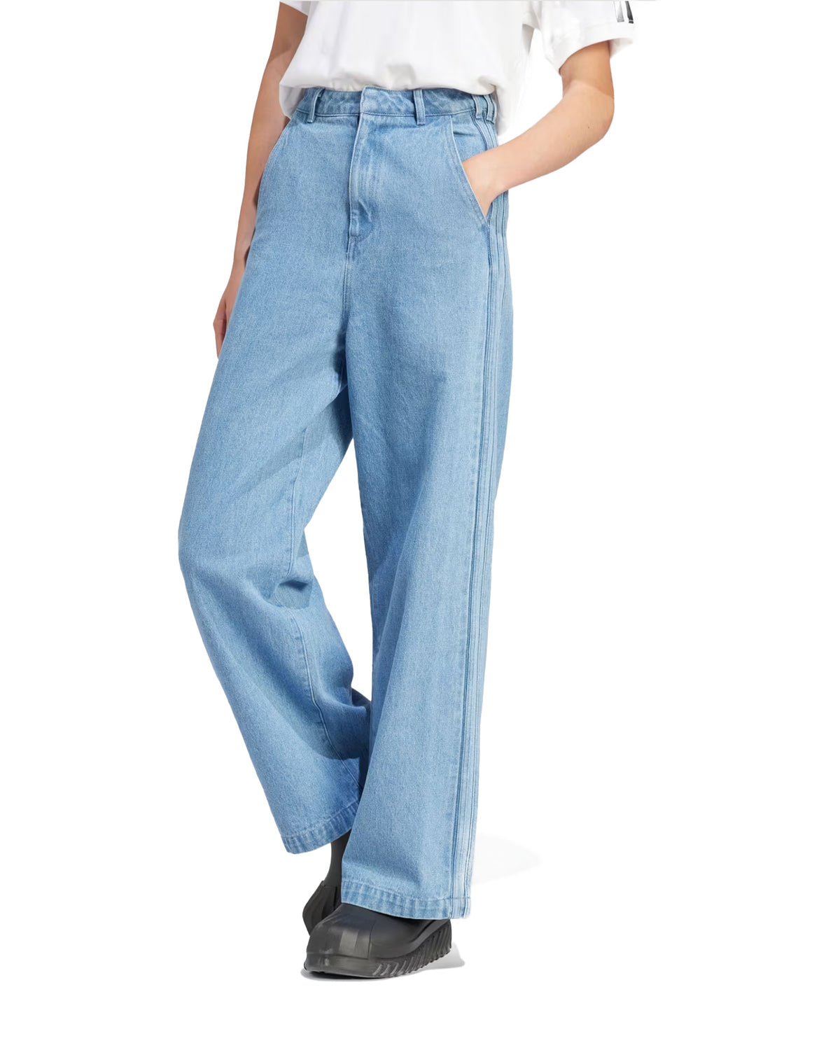 Pantalone Donna Adidas 3 Stripe Jeans