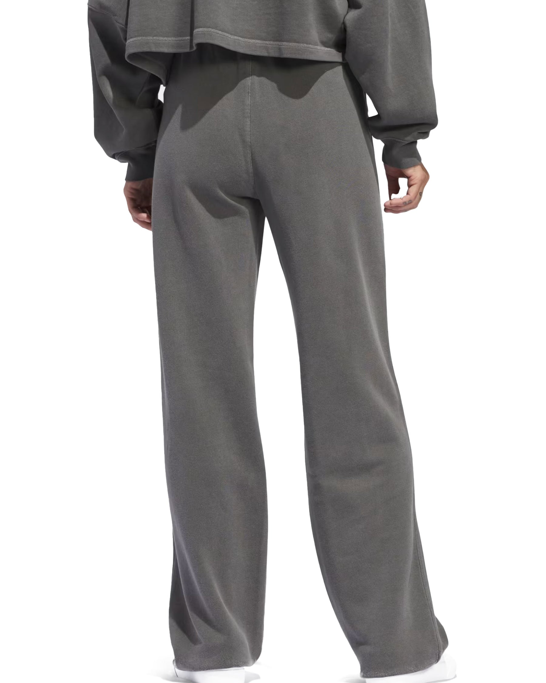 Pantalone Donna Adidas Ess Plus Sweatpant Grigio