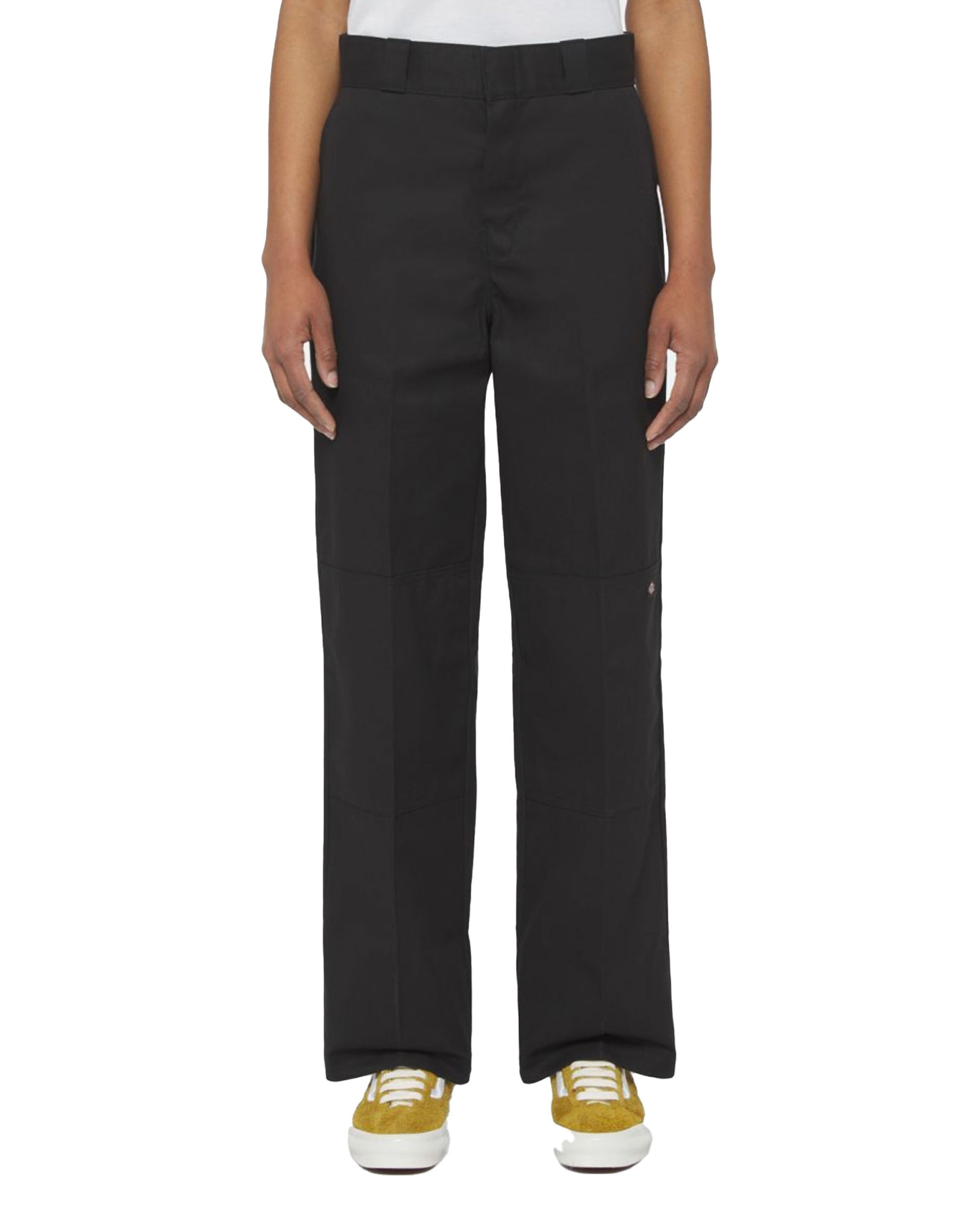 Woman's Dickies Double Knee Rec W Black