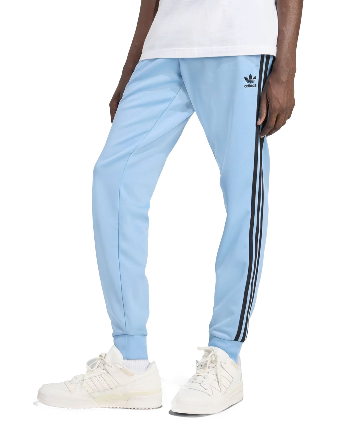 Pantalone Uomo Adidas Superstar Celeste