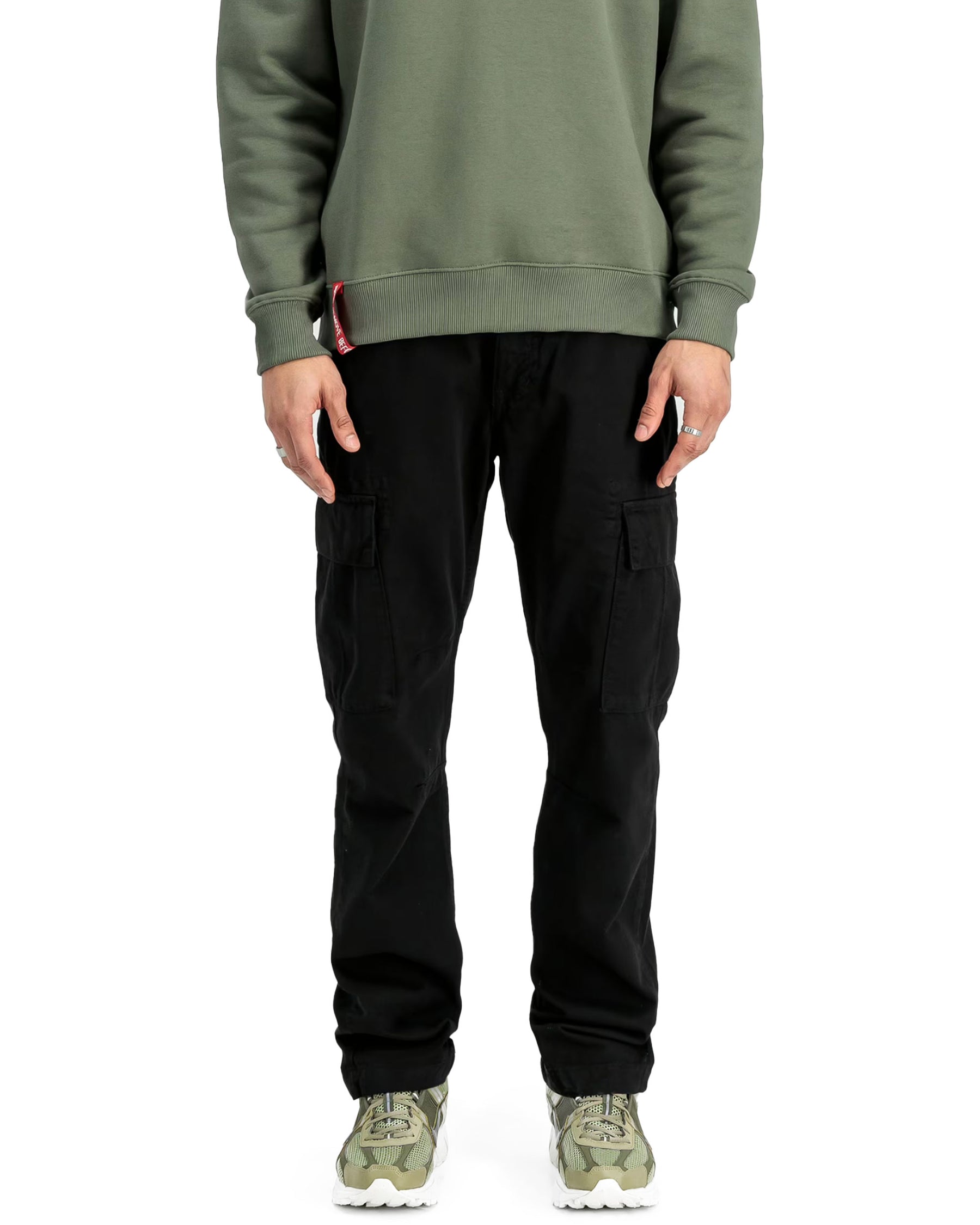 Pantalone Uomo Alpha Industries Agent Pant Black