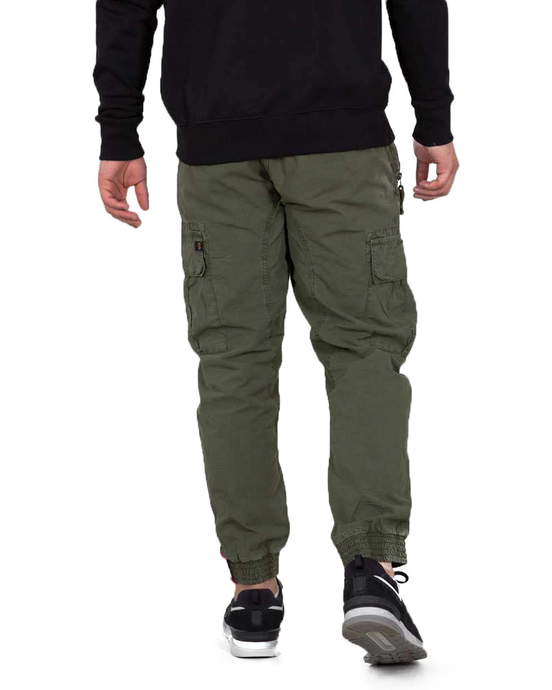 Man Pant Alpha Industries Ripstop Jogger Military Green