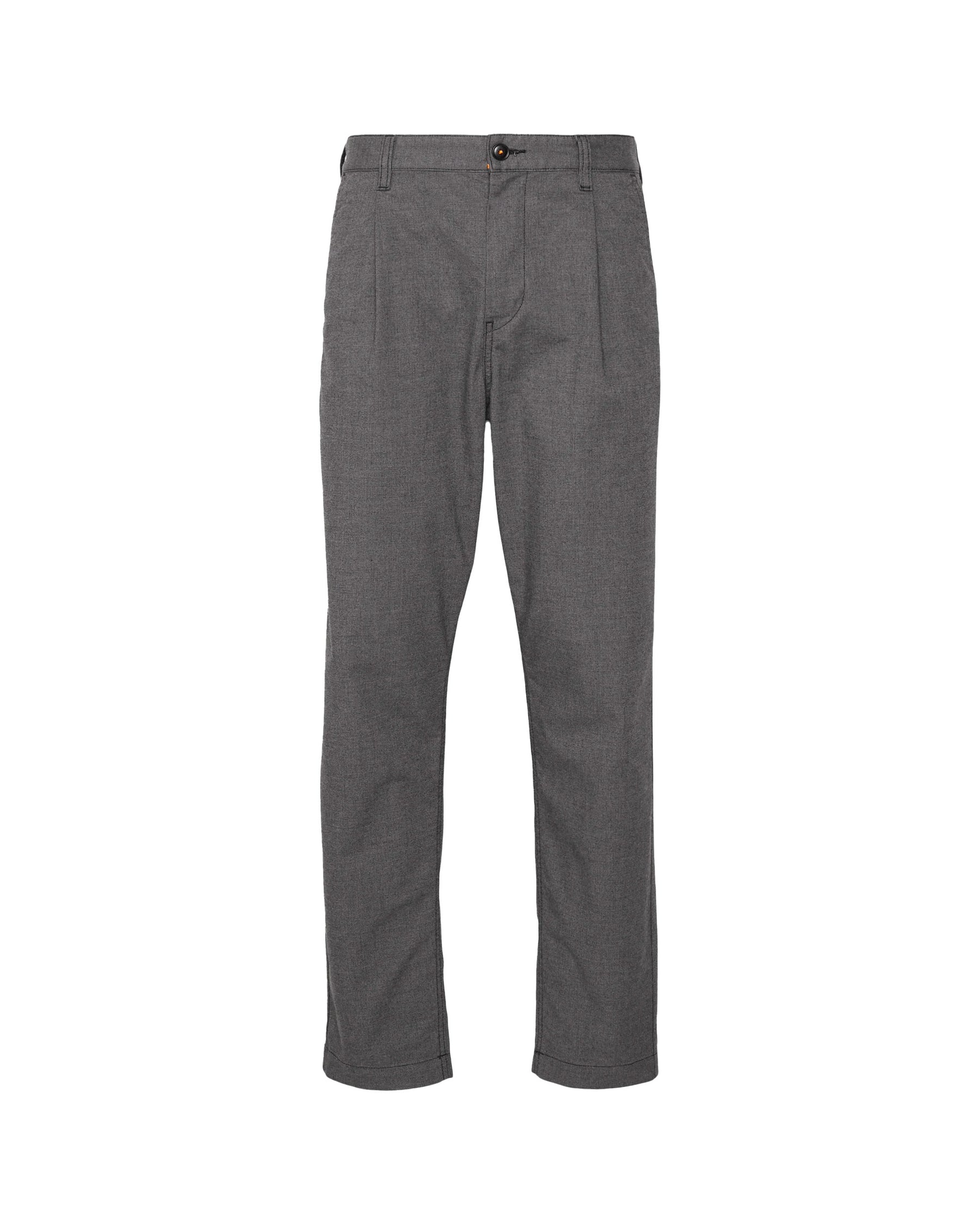 Pantalone Uomo Boss Chino Shyne Grigio Scuro