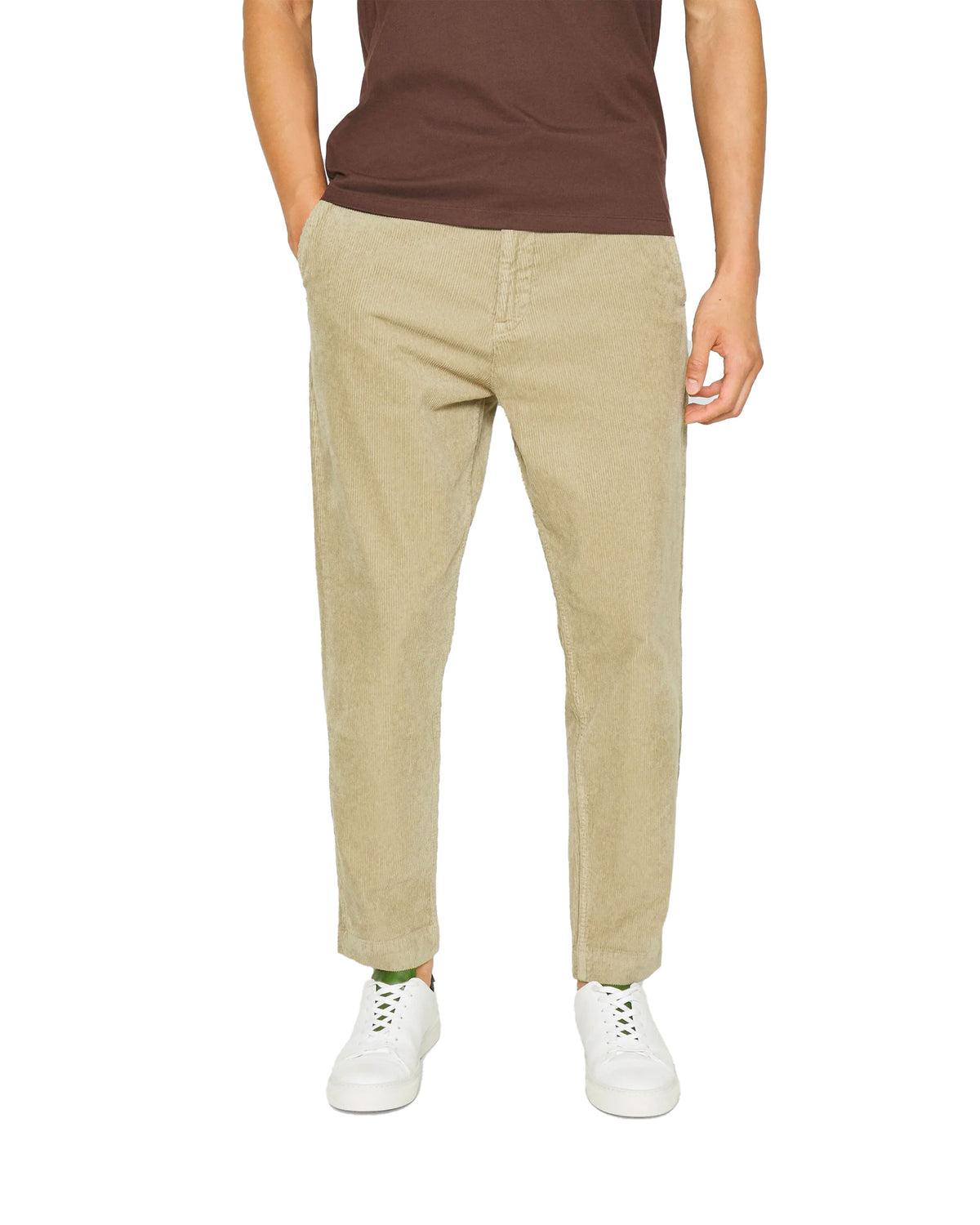 Pantalone Uomo Boss Statum 2 Z Beige
