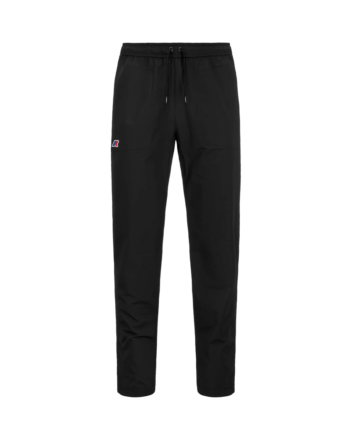 Man Trousers K-Way Med Travel Black