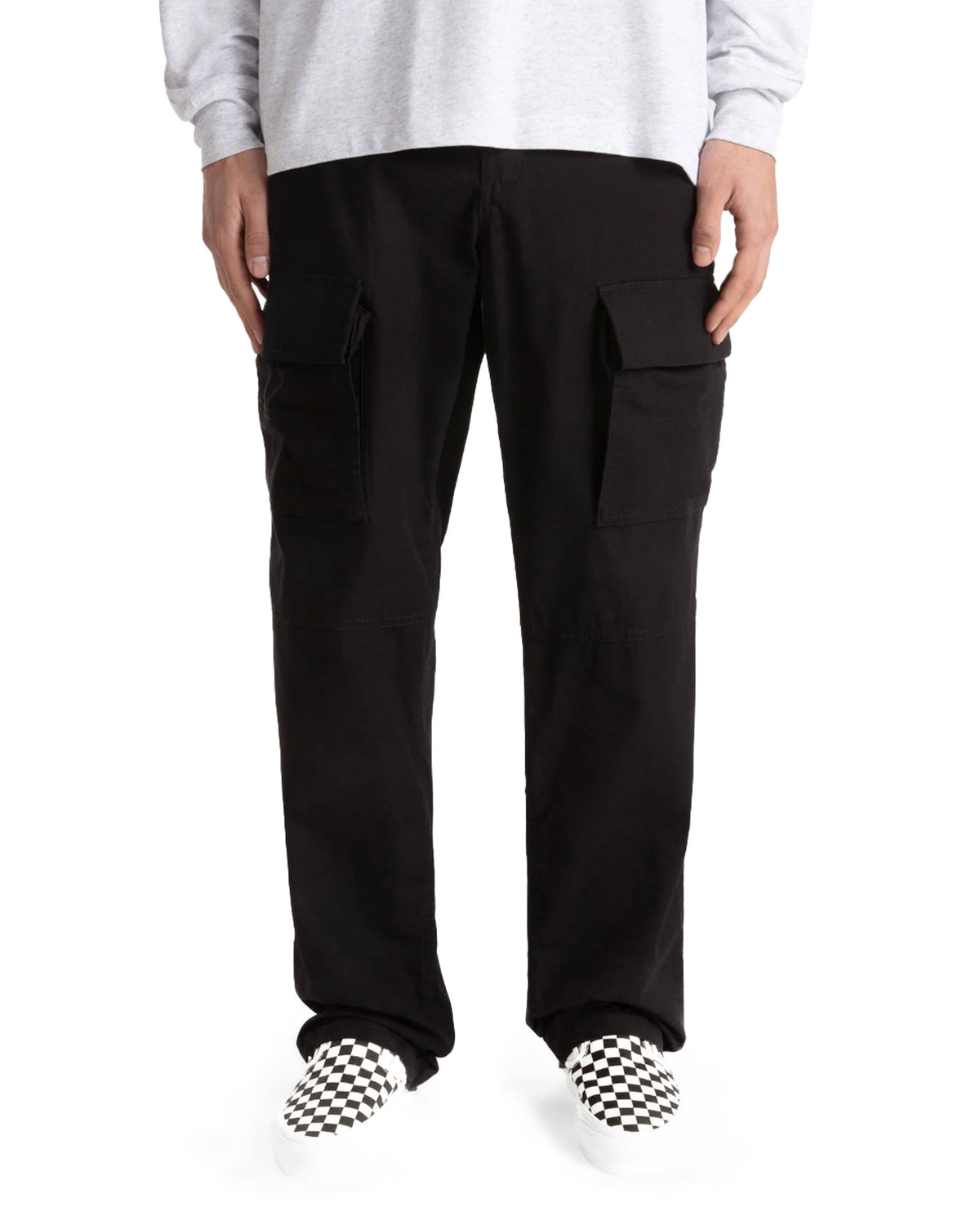 Pantalone Uomo Vans Fatigue Cargo Loose Tapered Ripstop Pant Black