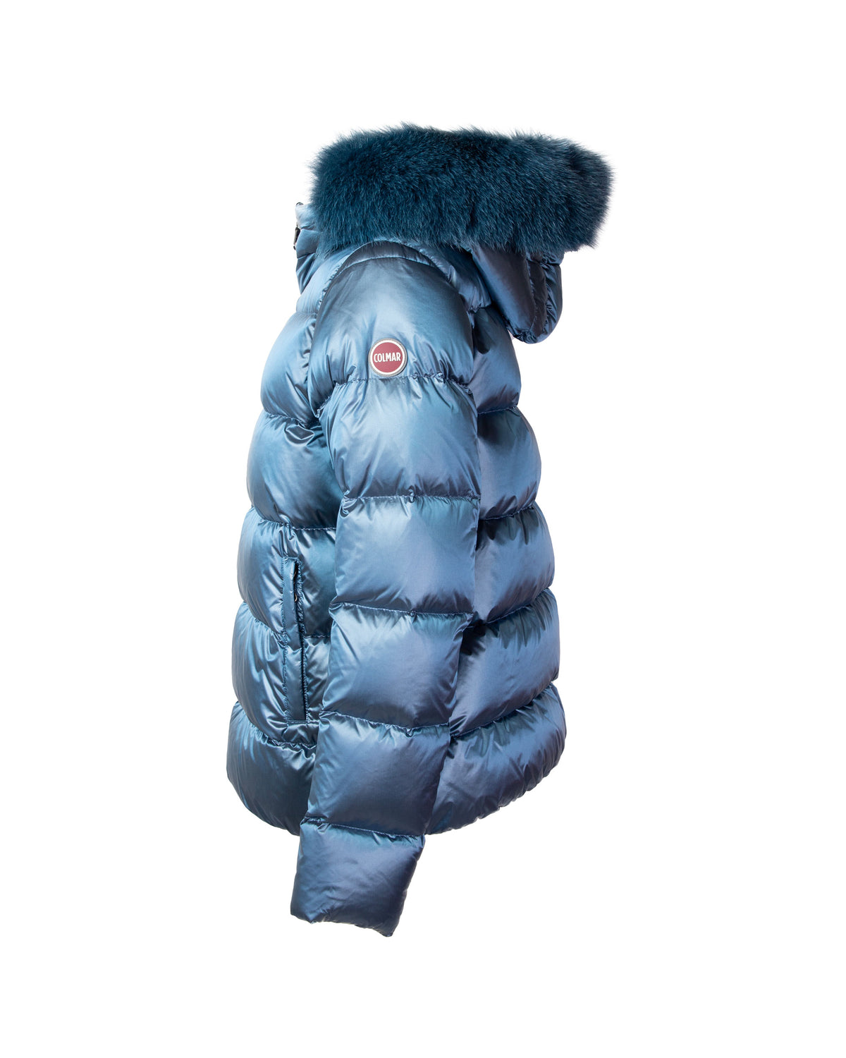 Woman's Down Jackets Colmar Originals Friendly Real Four Blue