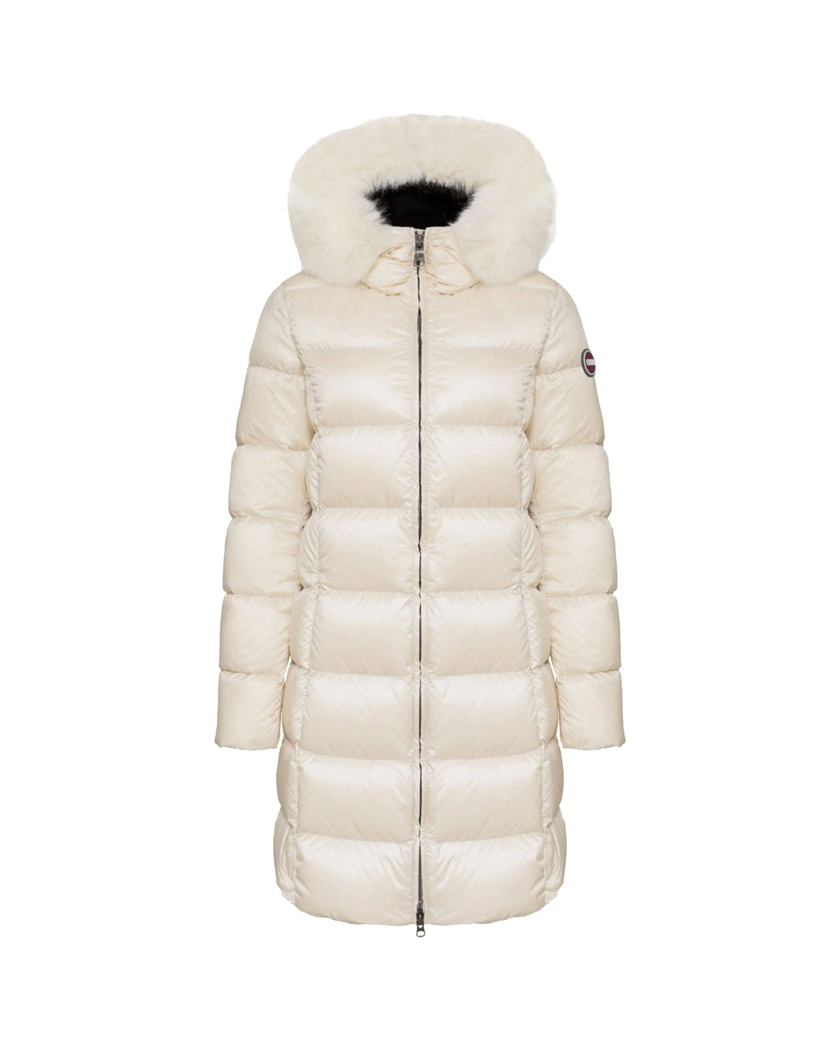 Woman's Long Jackets Colmar Originals With Fur Cream