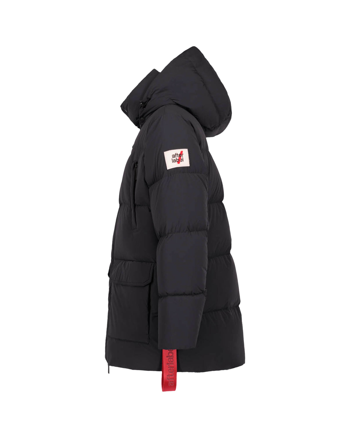 Piumino Uomo After Label Vancouver Nero Opaco