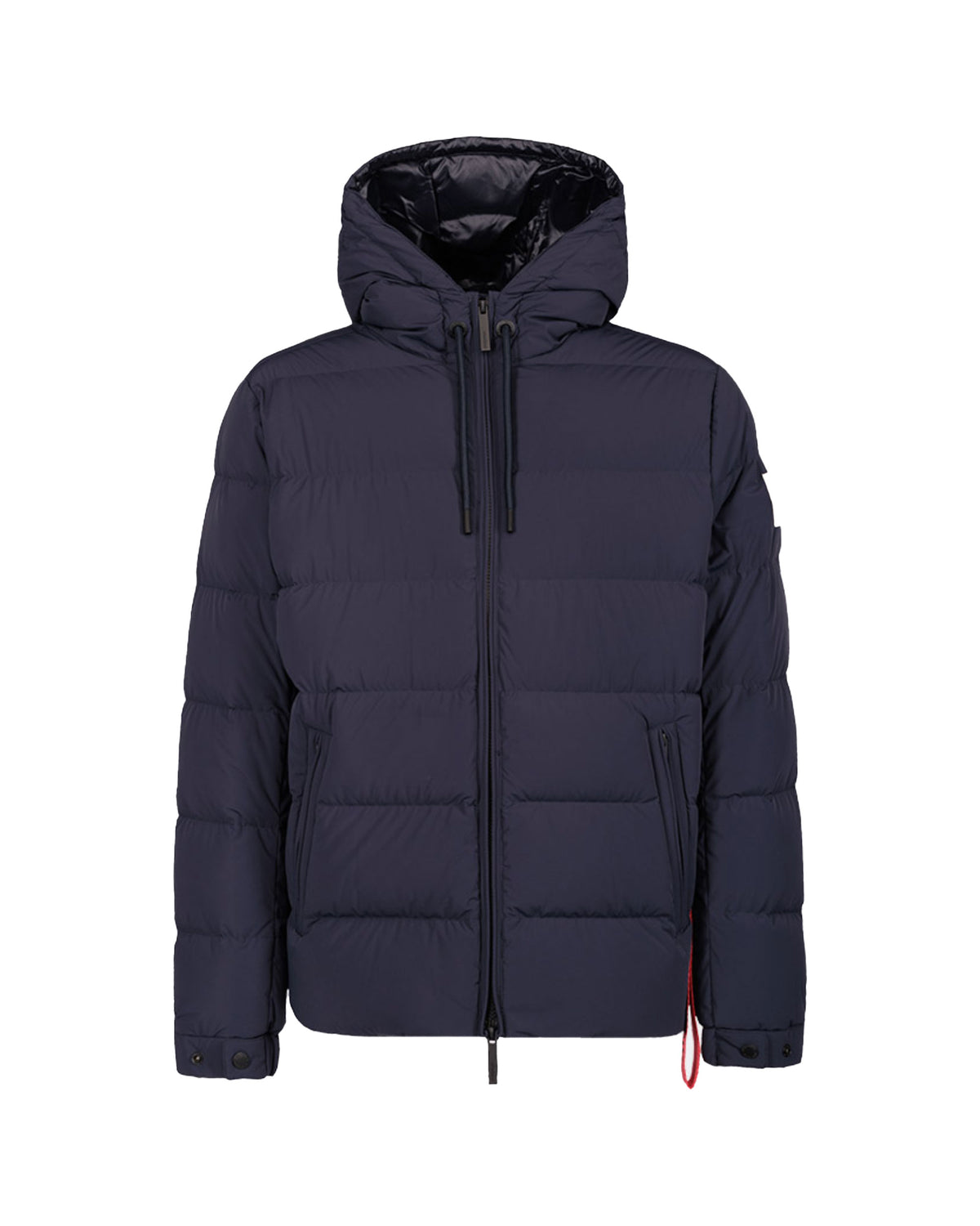 Piumino Uomo After Label Verbier Blu Opaco