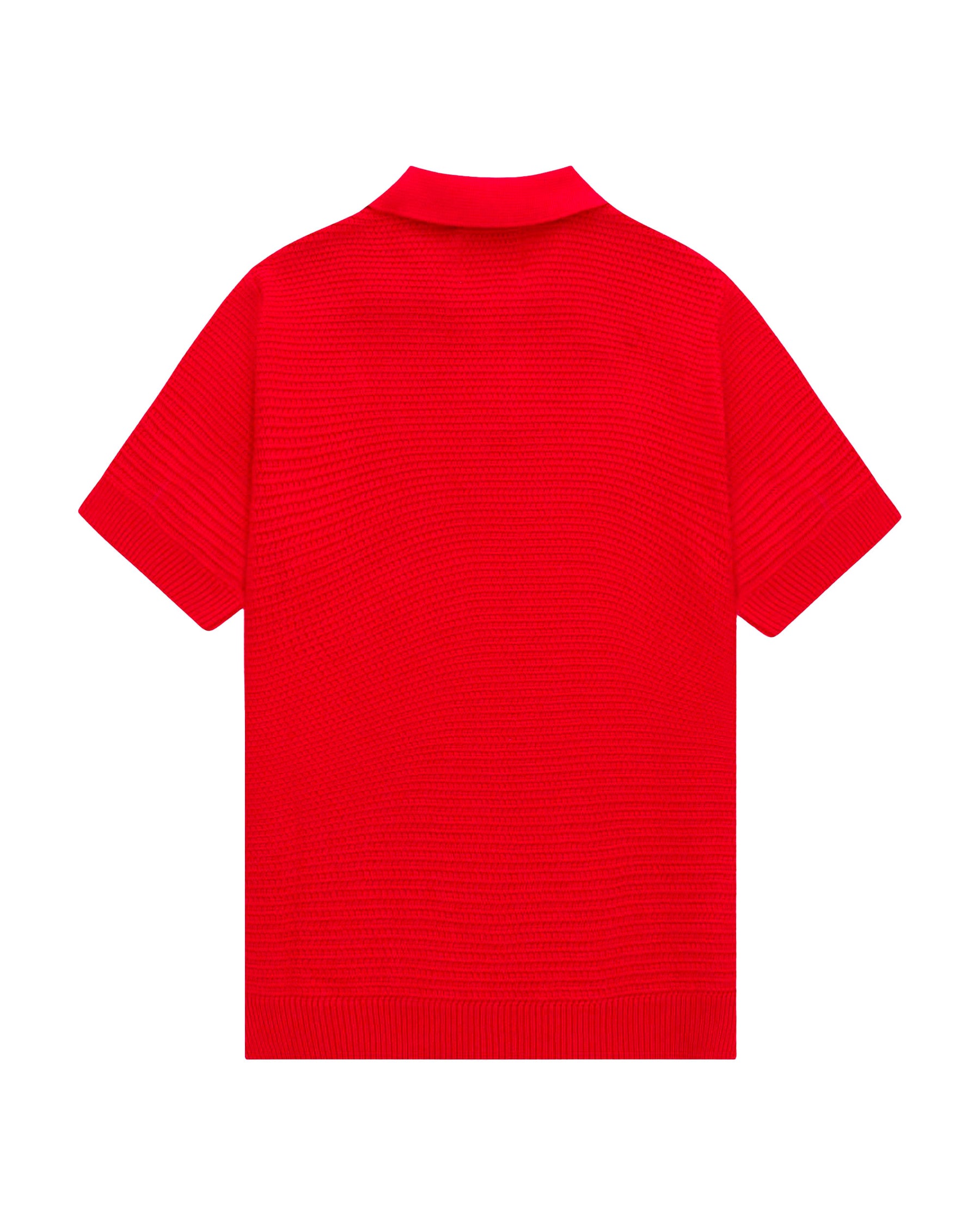 Polo Shirt Arte Antwerp Simon Knit Shirt Red