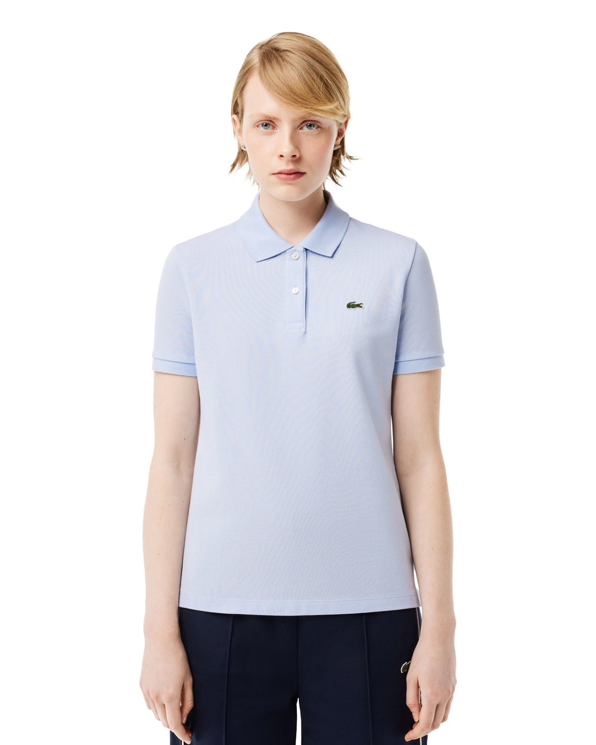 Woman's Polo Shirt Lacoste Classic Light Blue