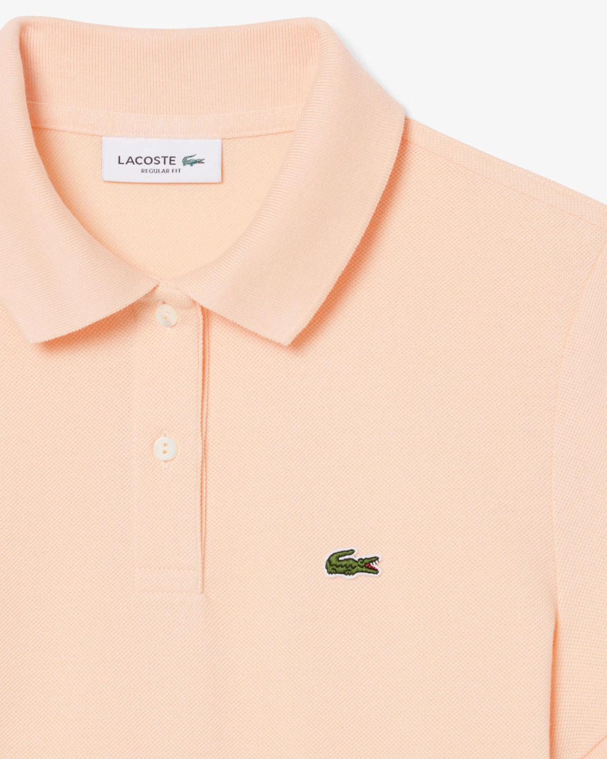 Polo Donna Lacoste Classic Fit Arancione Chiaro