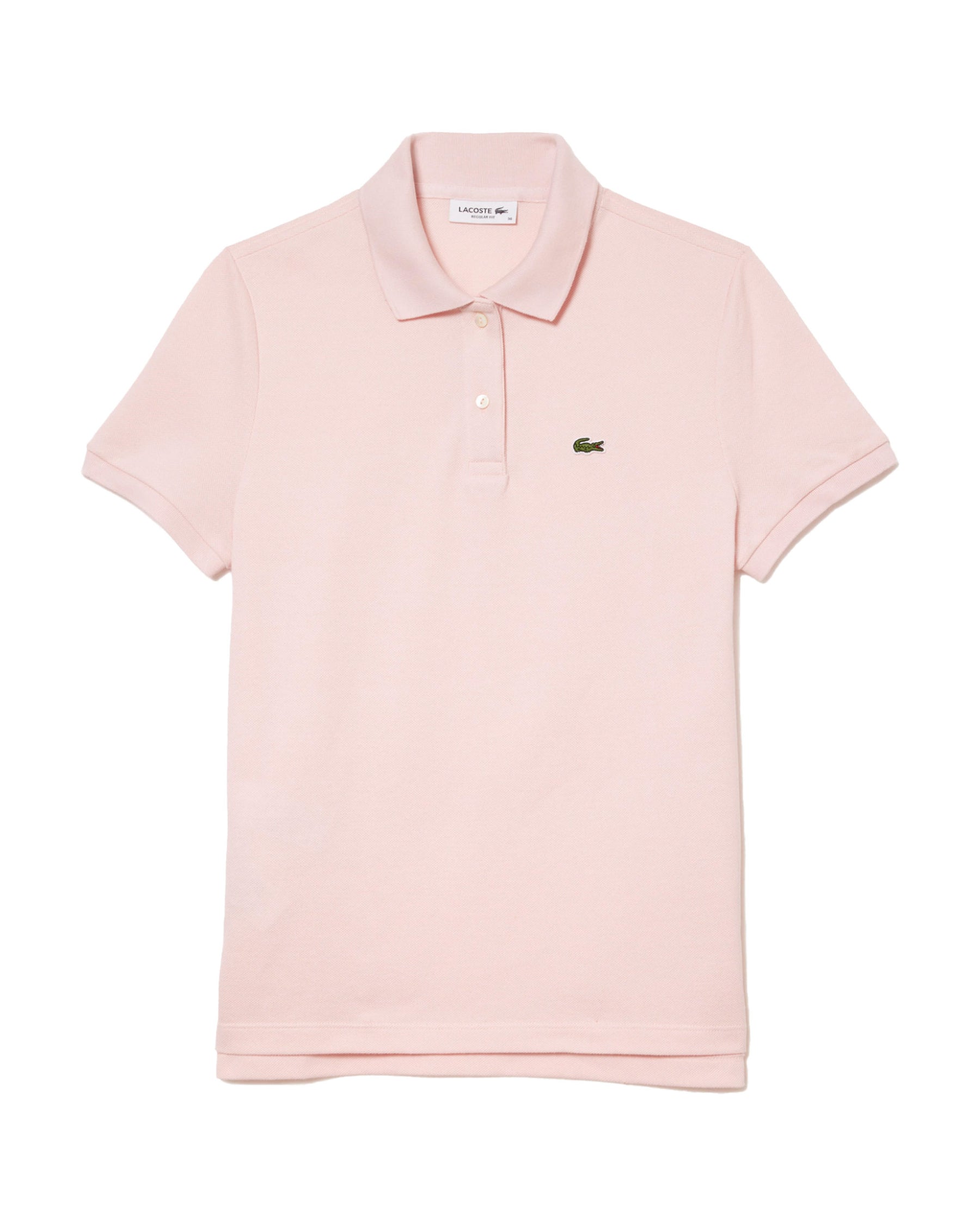 Polo Donna Lacoste Classic Logo Rosa