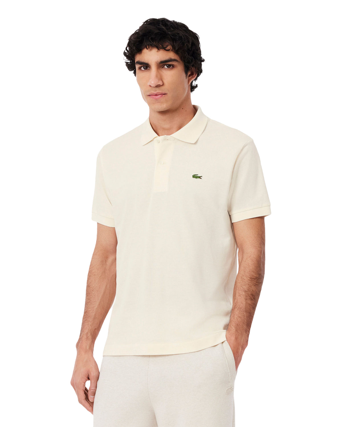 Polo Lacoste L.12.12 Classic Fit Beige
