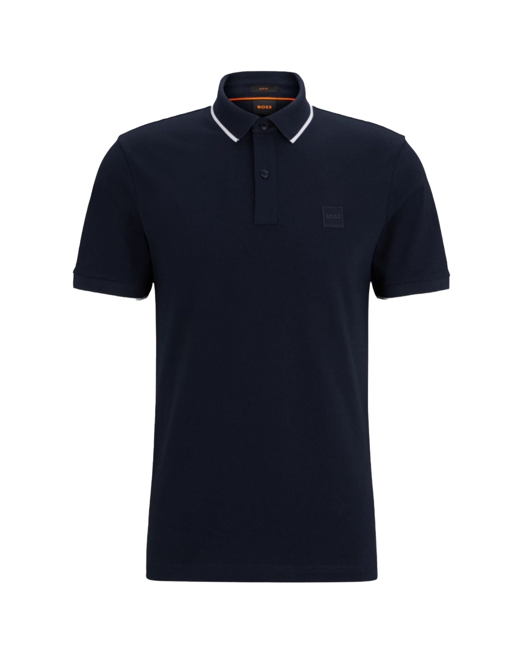 Polo Uomo Boss Passertip Blu