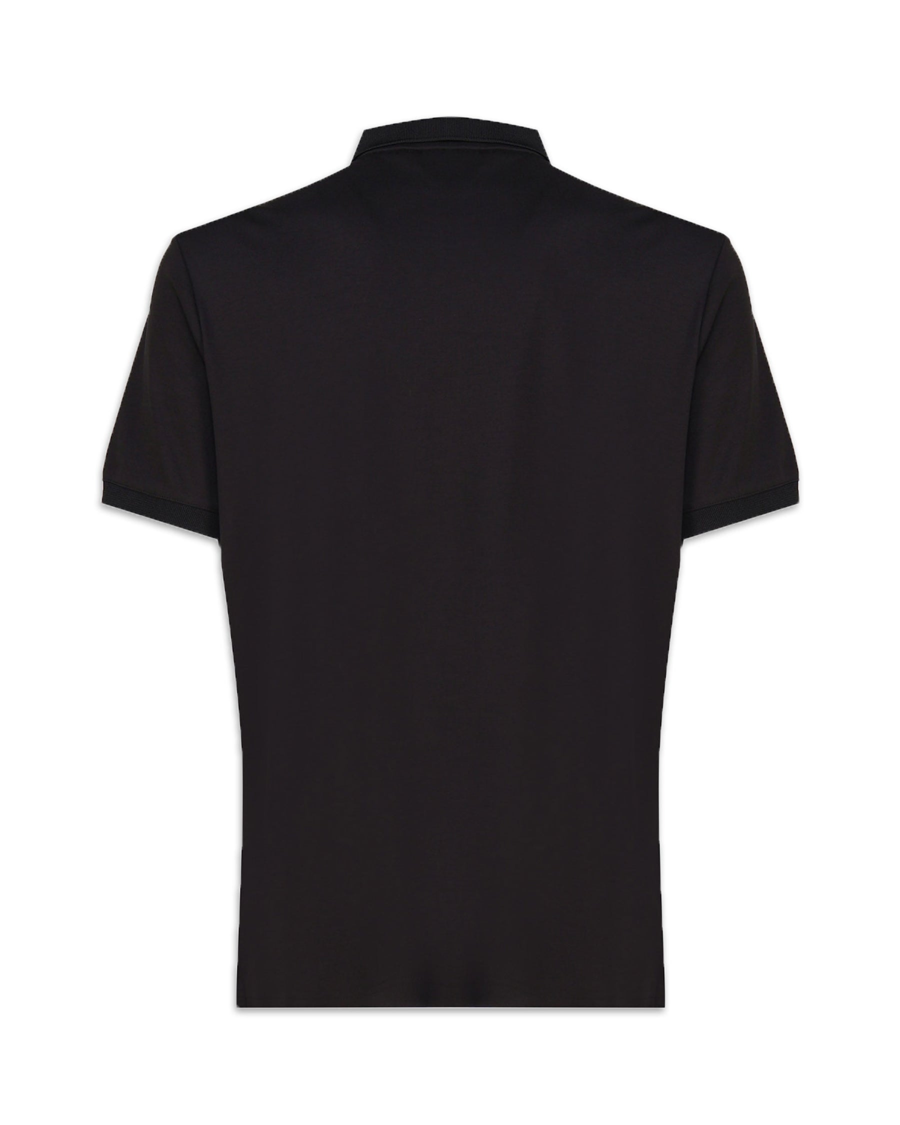 Polo Uomo Calvin Klein Smooth Cotton Welt Zip Nero