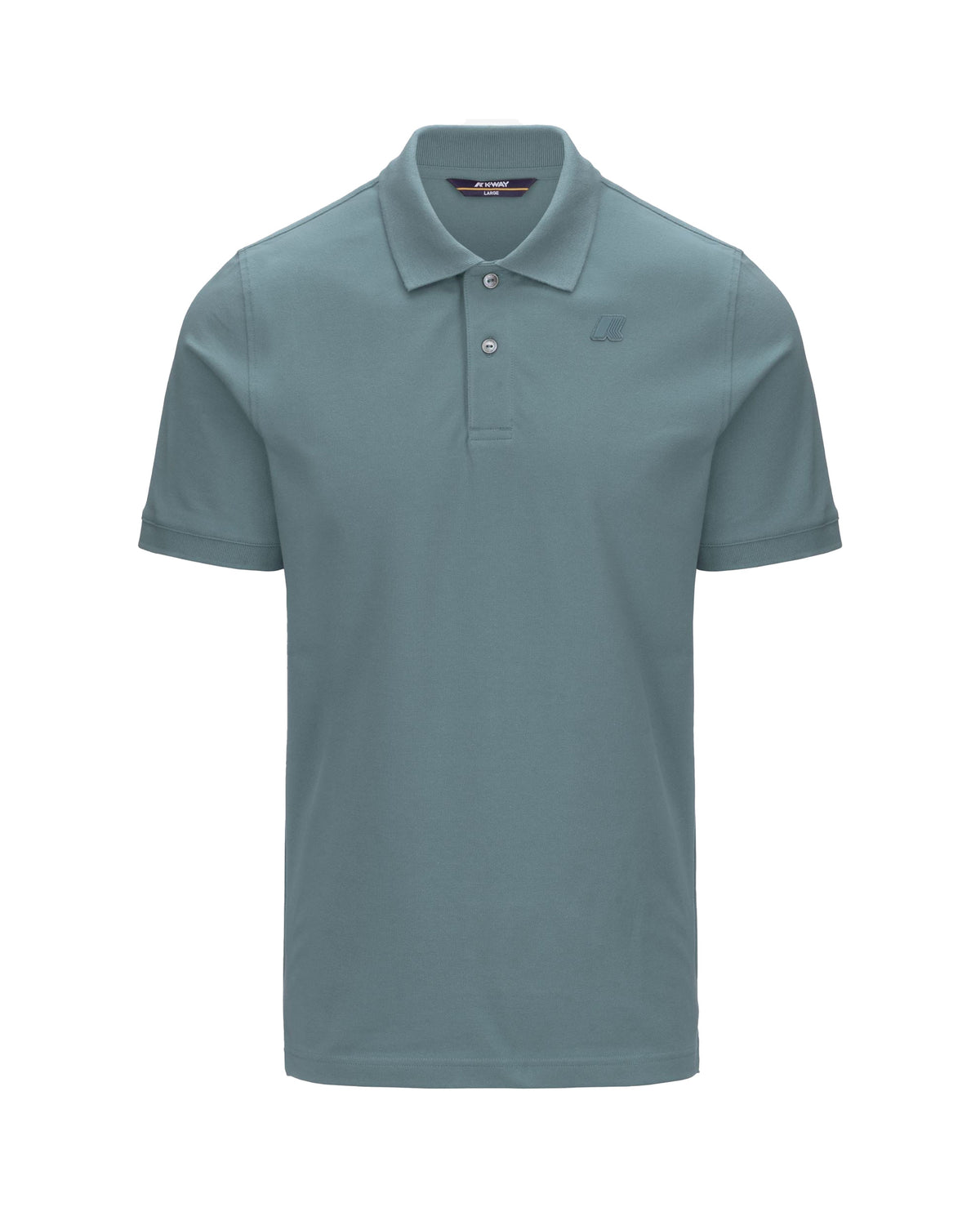 Polo Uomo K-Way Amedee Pique Verde