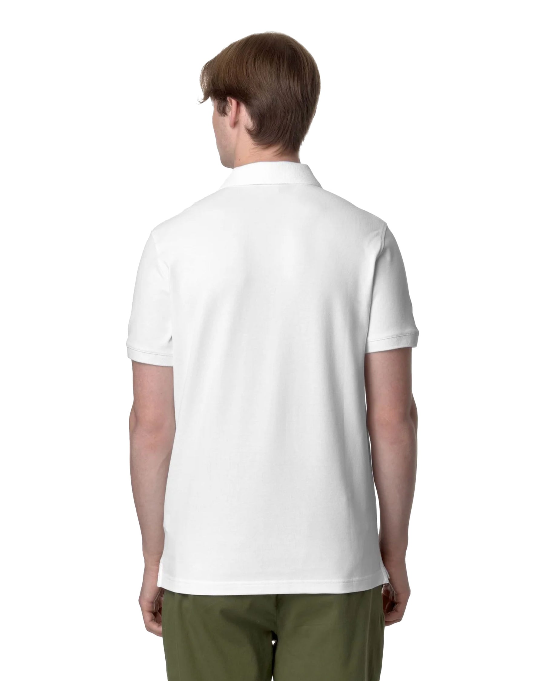 Polo Uomo K-Way Amedee White