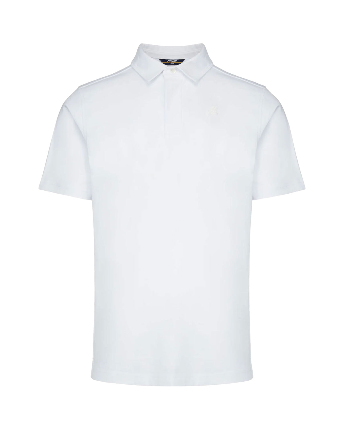Man Polo Shirt K-Way Jersey Vincelle White