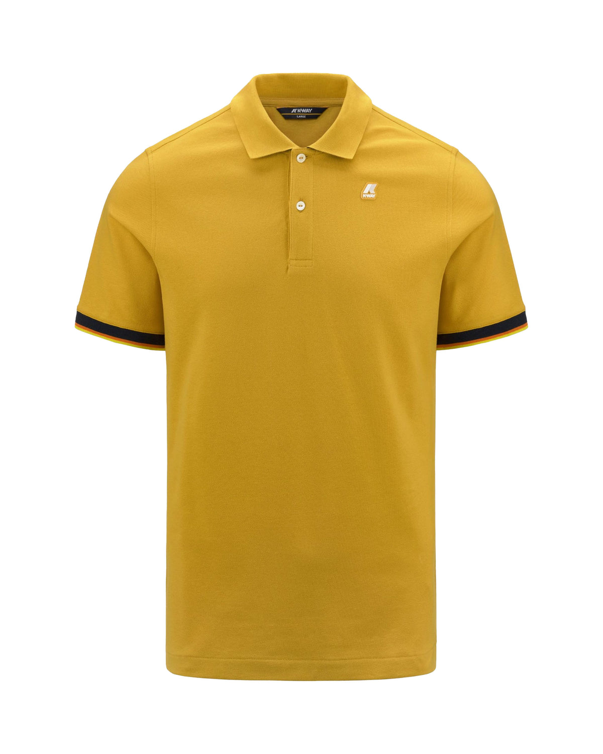 Man Polo Shirt K-Way Polo Vincent Yellow