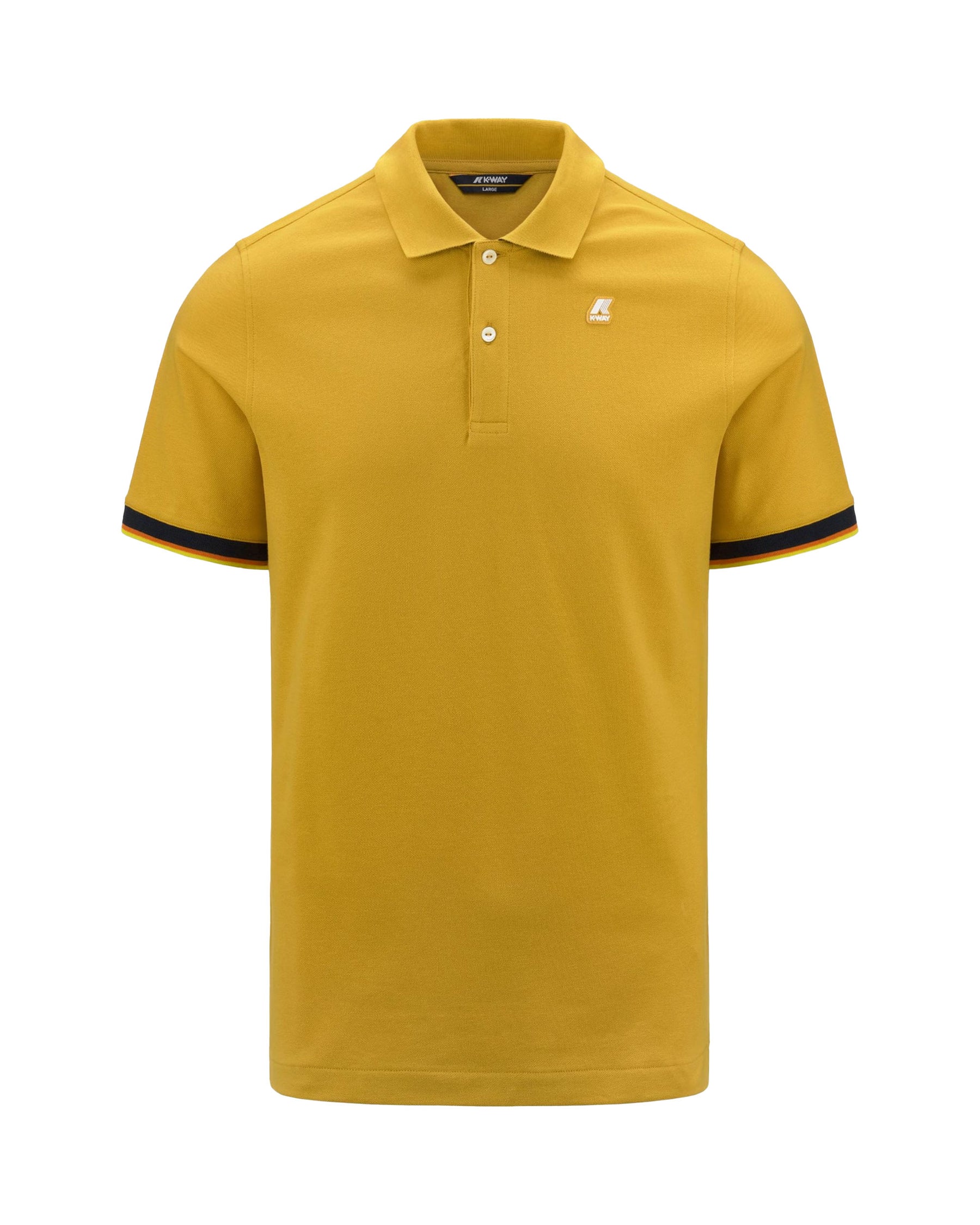 Polo Uomo K-Way Polo Vincent Yellow Mimosa