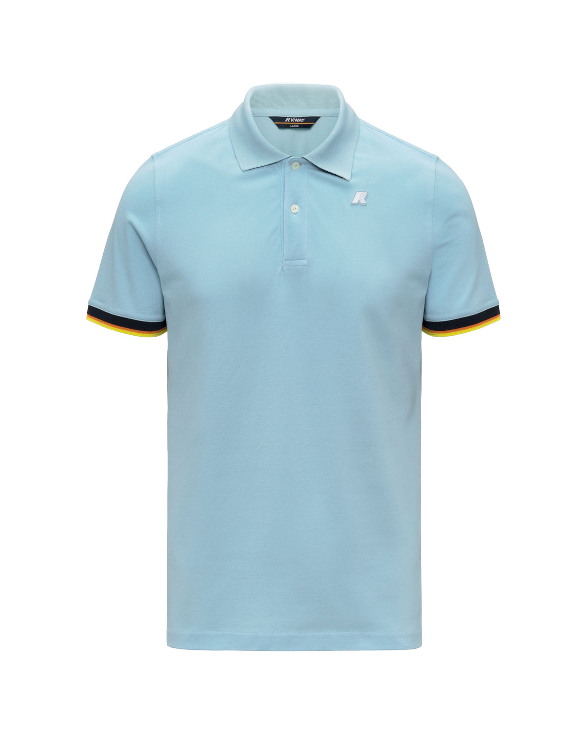 Polo Uomo K-Way Vincent Celeste