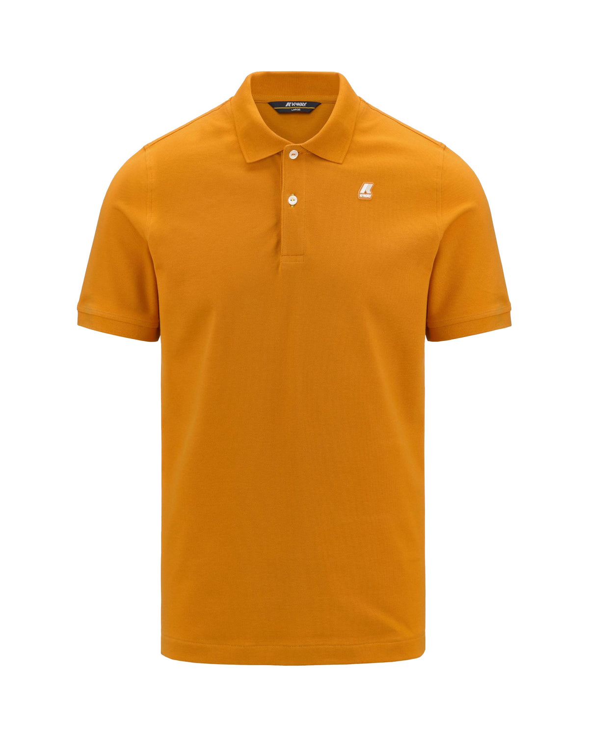 Man Polo Shirt K-Way Vinnie Orange Md
