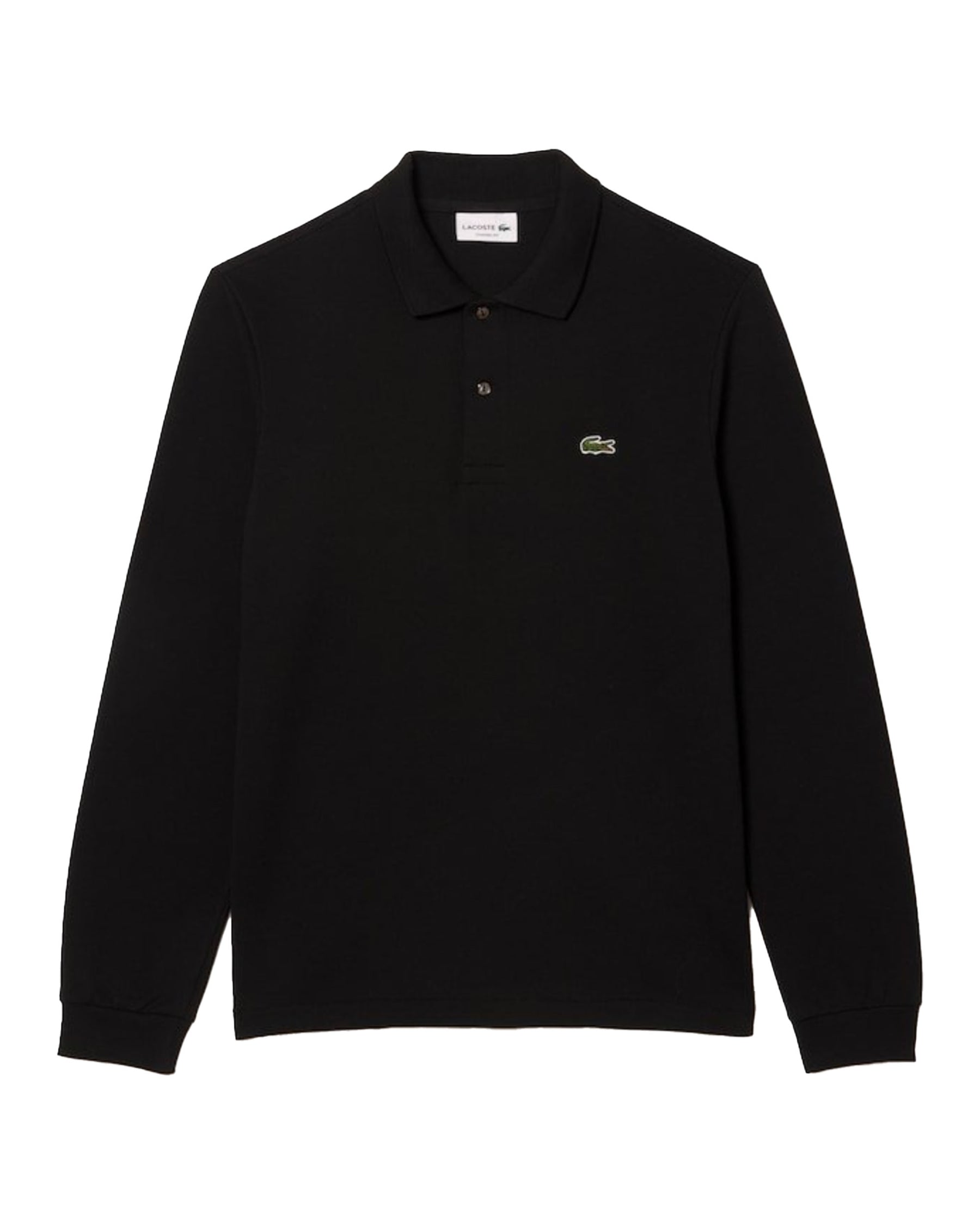 Polo Uomo Lacoste 13.12 Manica Lunga Nero