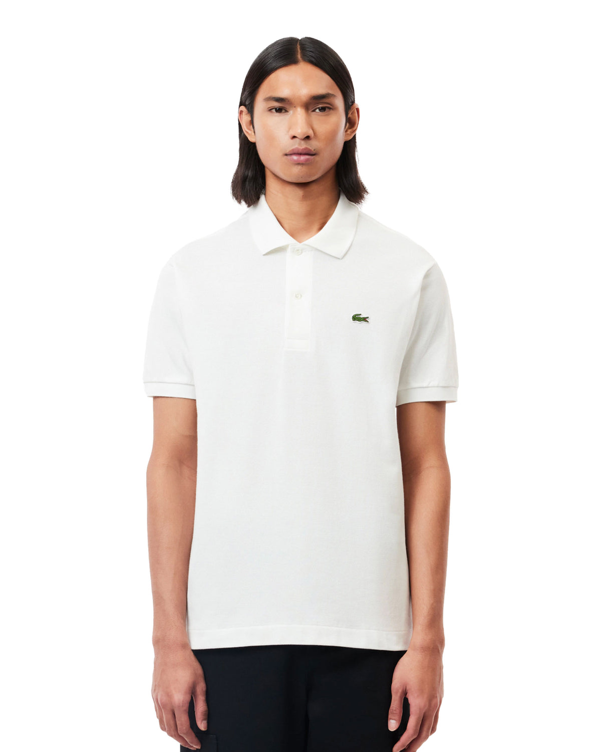 Polo Uomo Lacoste Pima Bianca