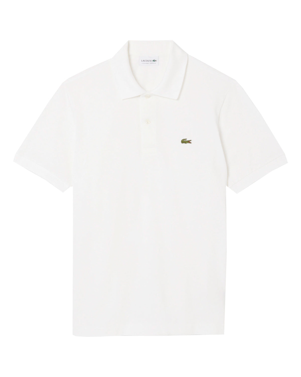 Polo Uomo Lacoste Classic Fit L.12.12 Light Polo Shirt Bianco