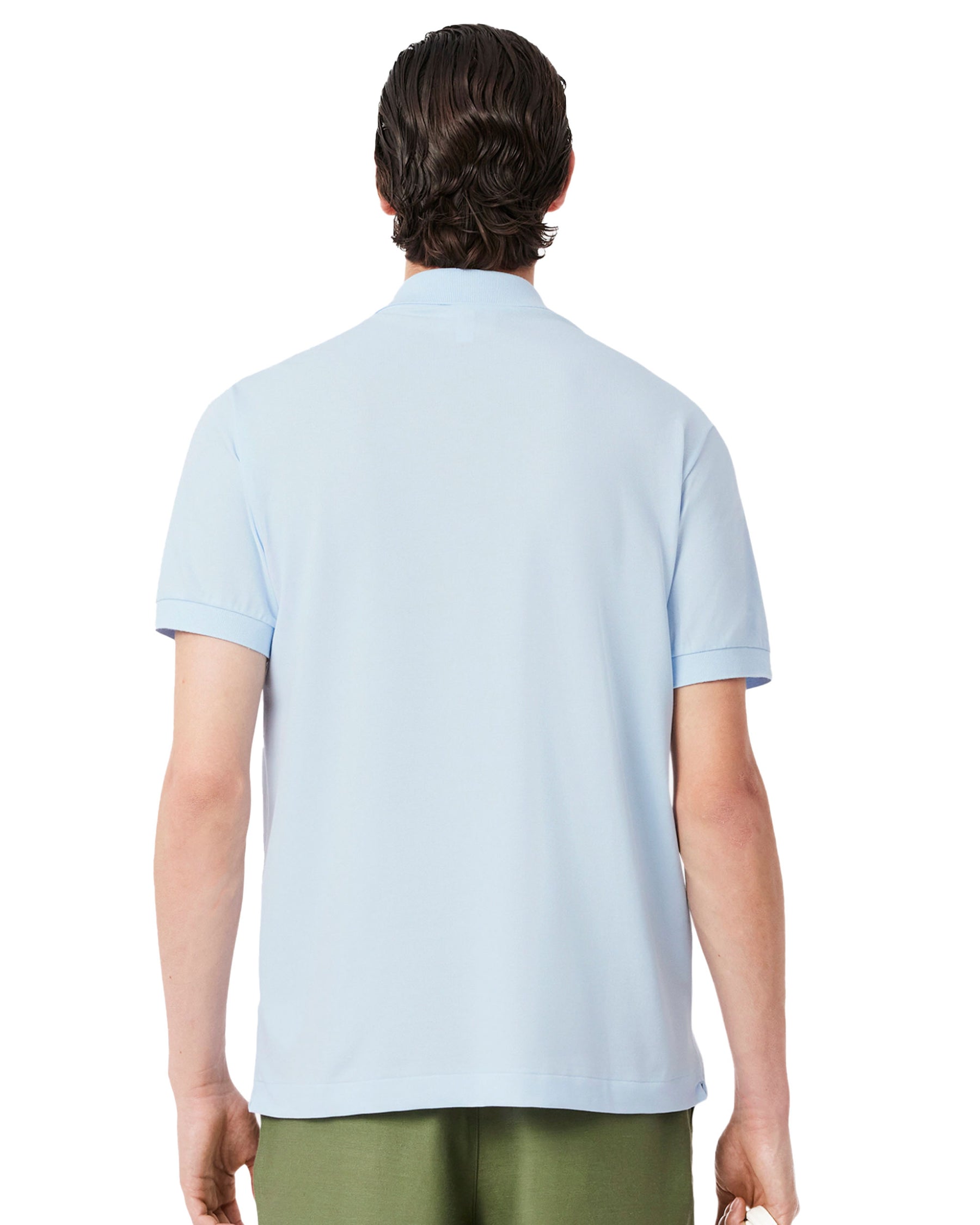 Polo Uomo Lacoste Classic Fit L.12.12 Light Polo Shirt Celeste