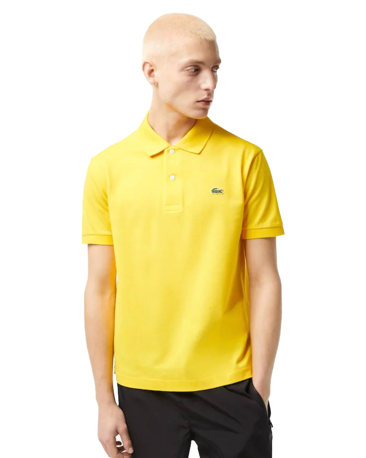 Polo Uomo Lacoste Classic L.12.12 Giallo